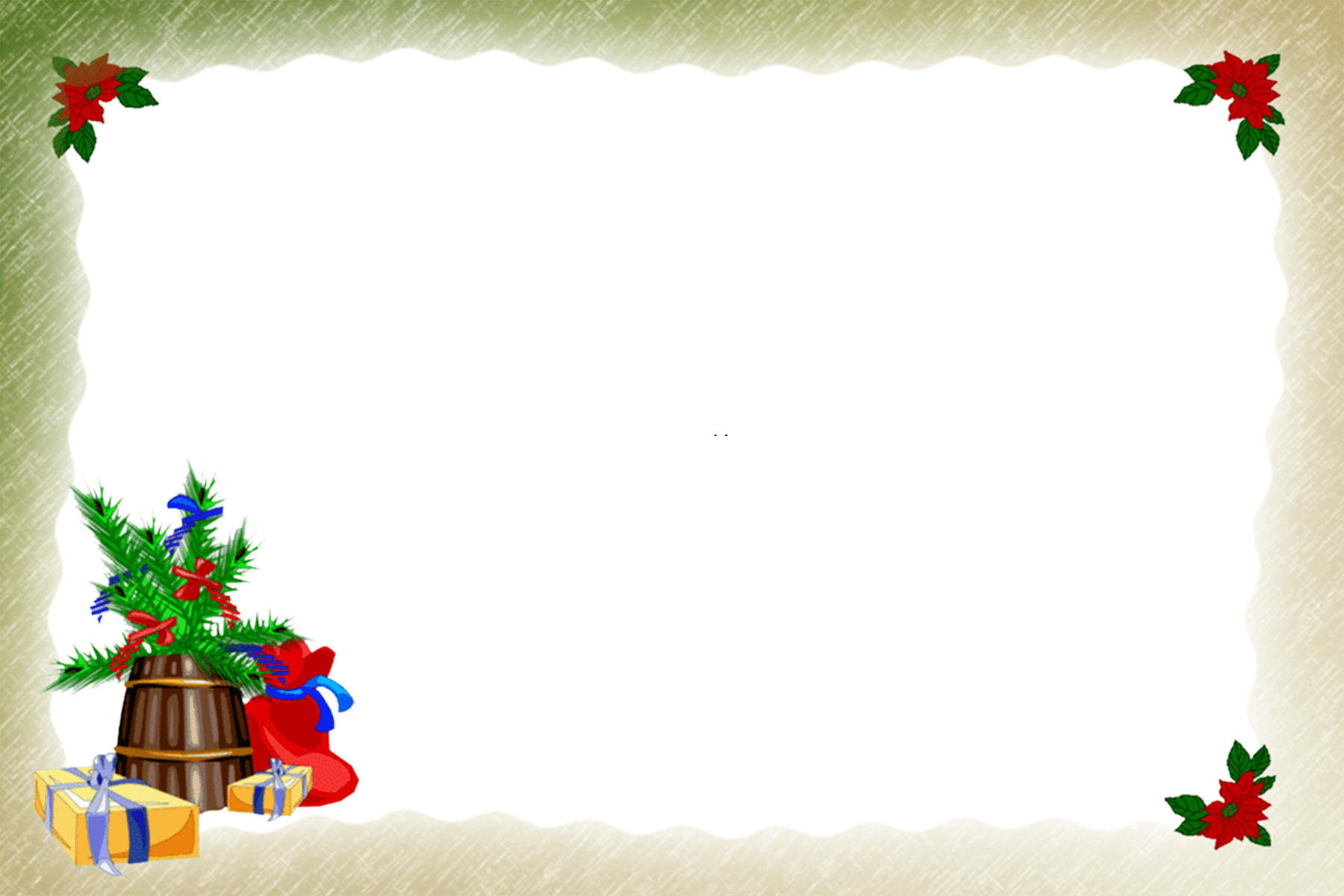 Free Christmas Frame Templates