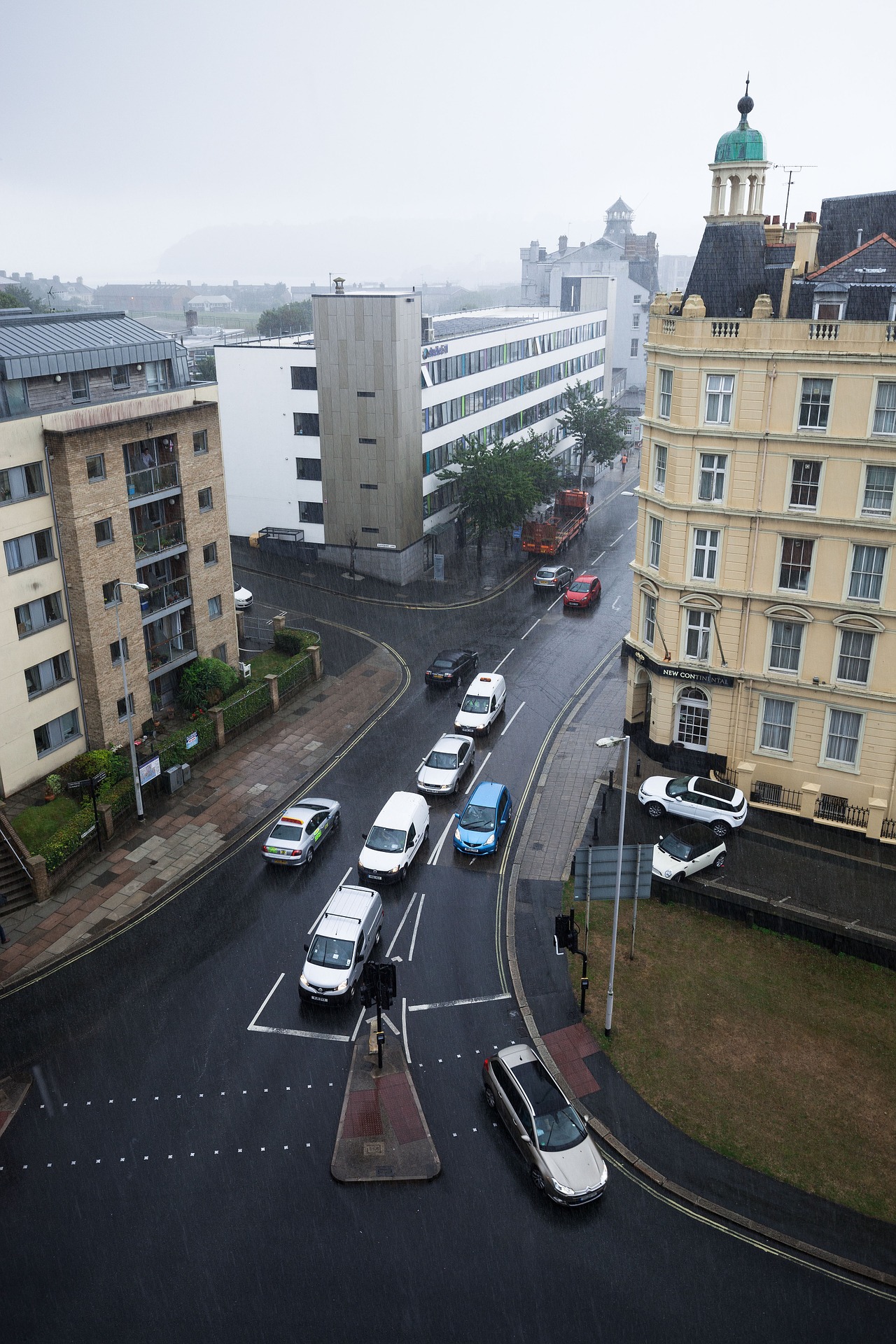 Free photo City Junction Architecture, Auto, Automobile Free