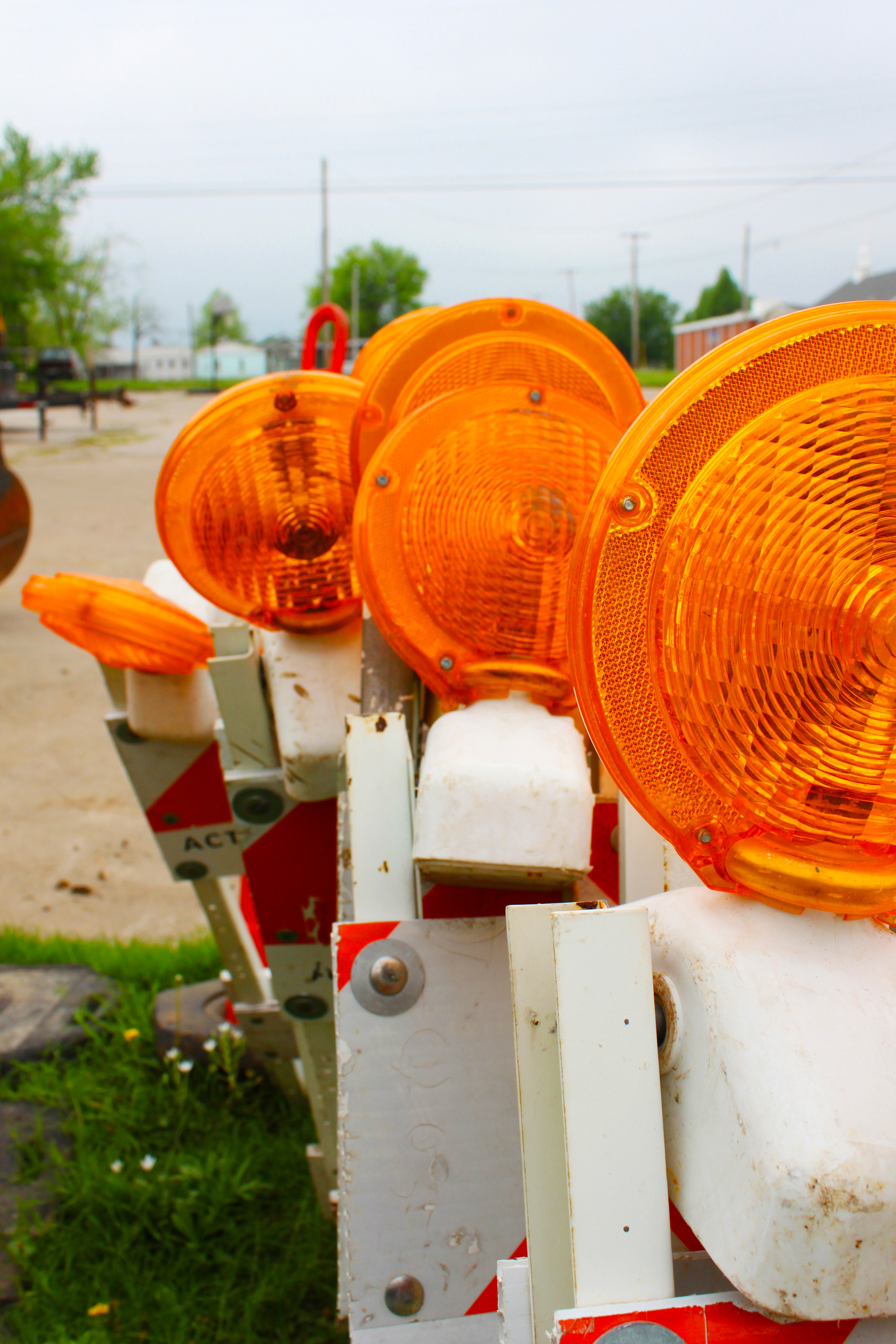 Free photo Construction lights Block, Construction, Orange Free