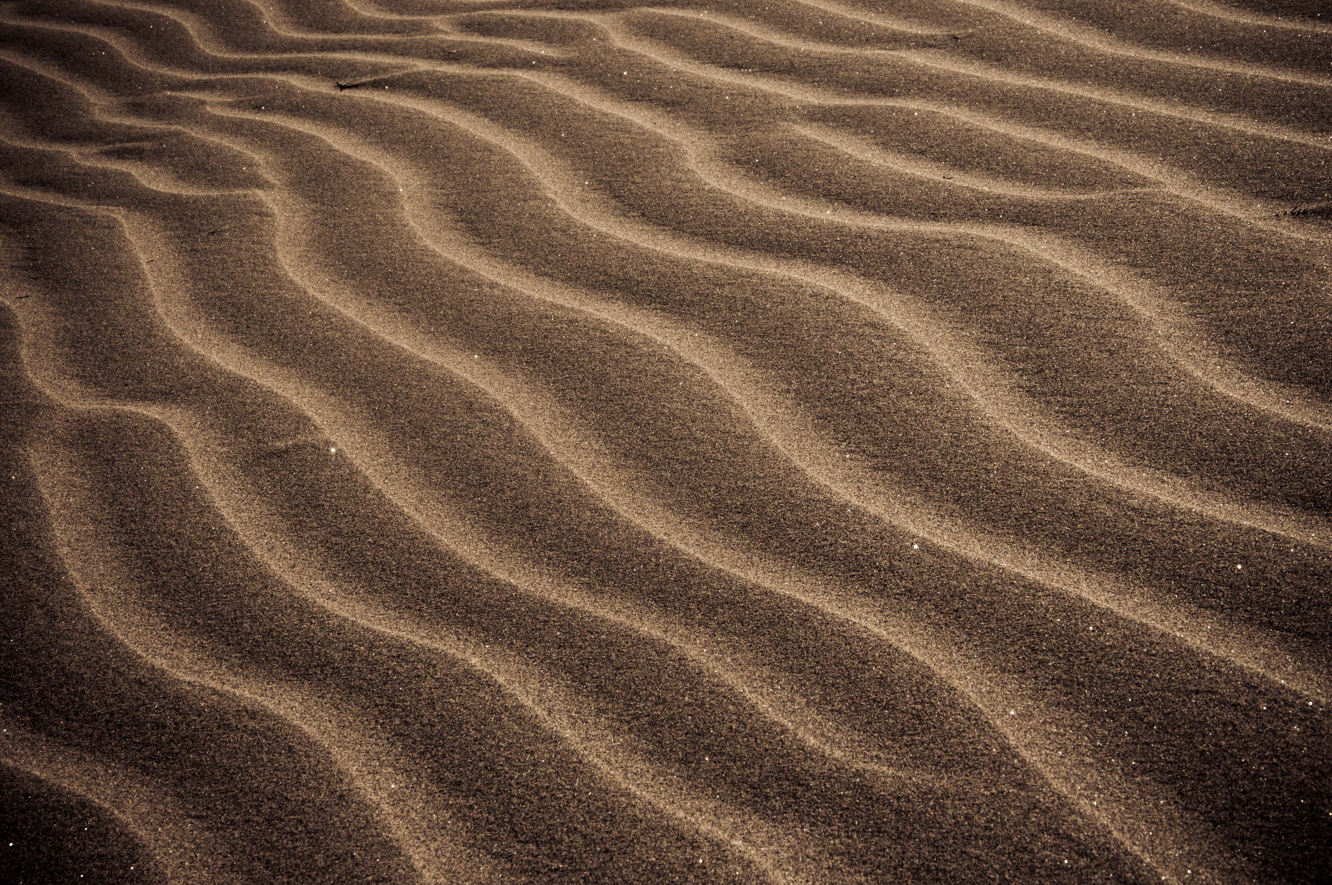 Free photo Desert sand texture Abstract, Ripples, Wavy Free