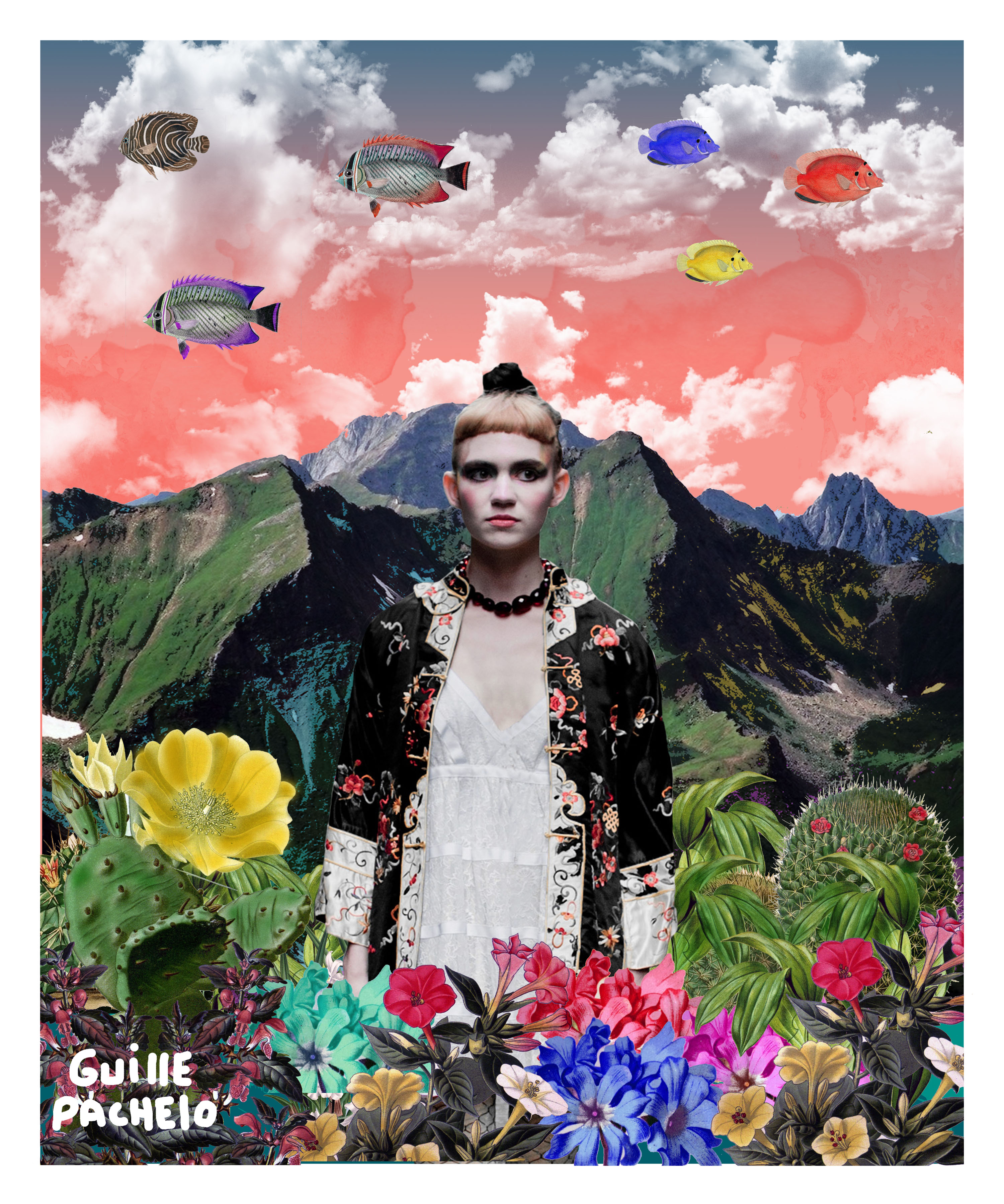 Free photo Digital collage Bit, Machines, Time Free Download Jooinn