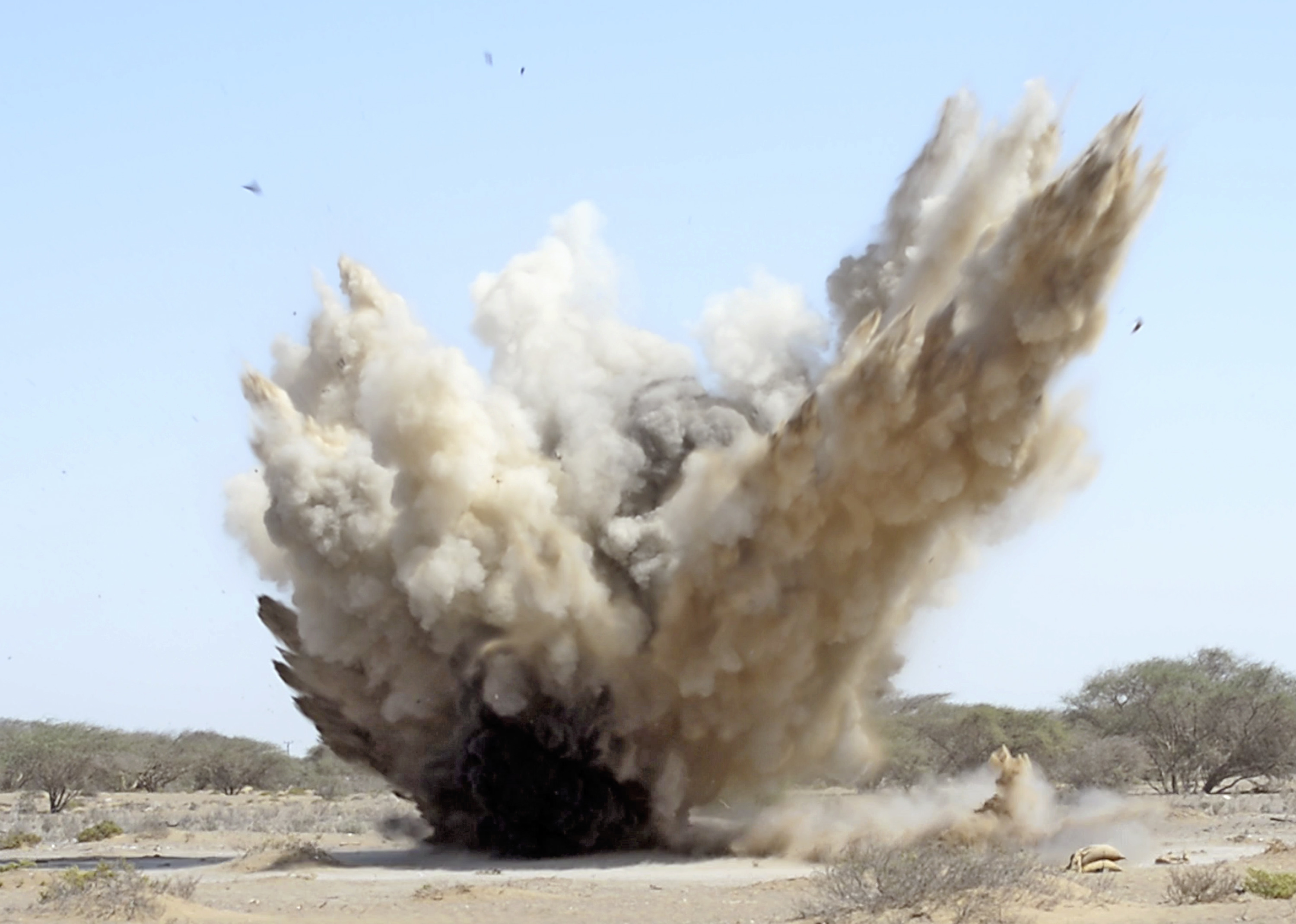 Free photo Explosion Blast, Bomb, Desert Free Download Jooinn