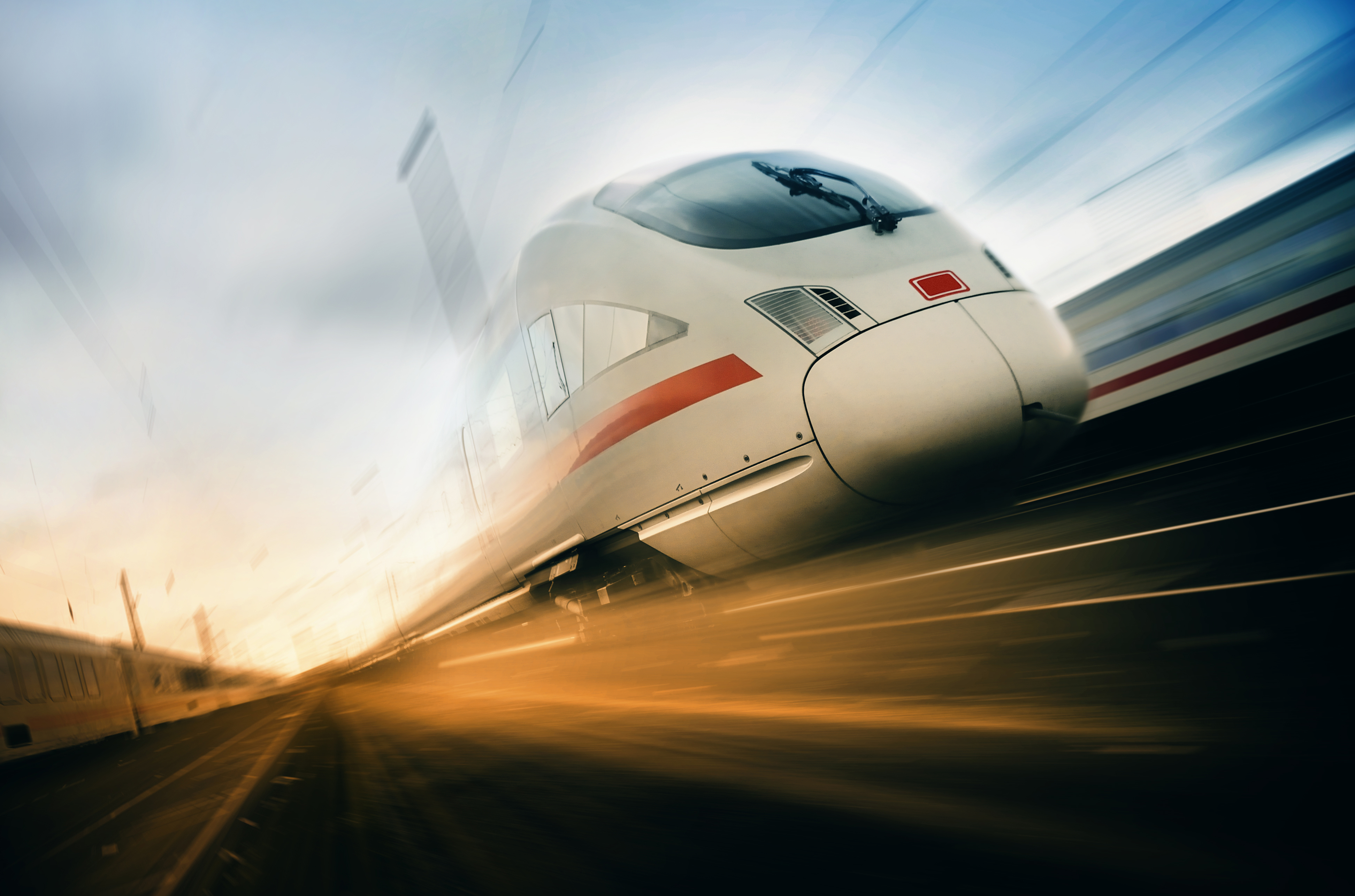 Free photo Fast Moving Train Fast, Green, Metal Free Download Jooinn