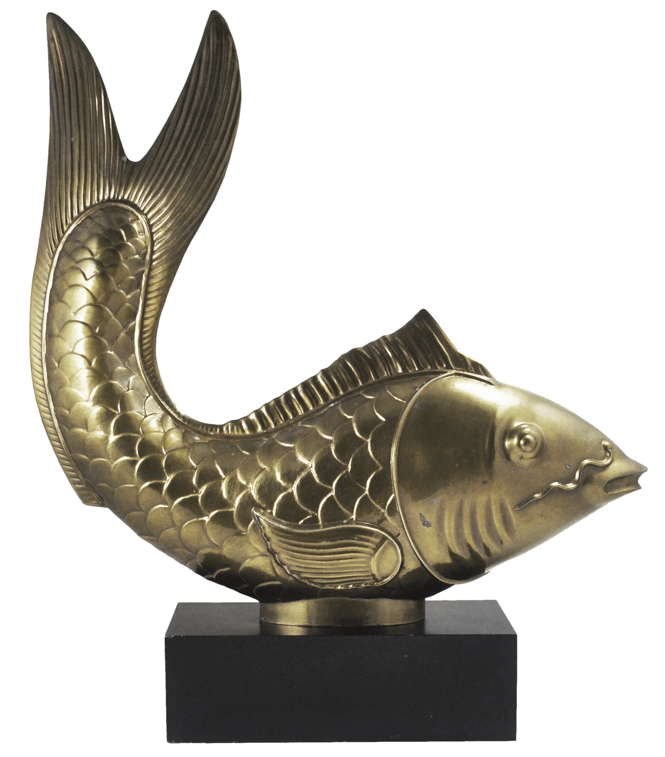 Free photo Fish statue Brown, Fish, Palm Free Download Jooinn