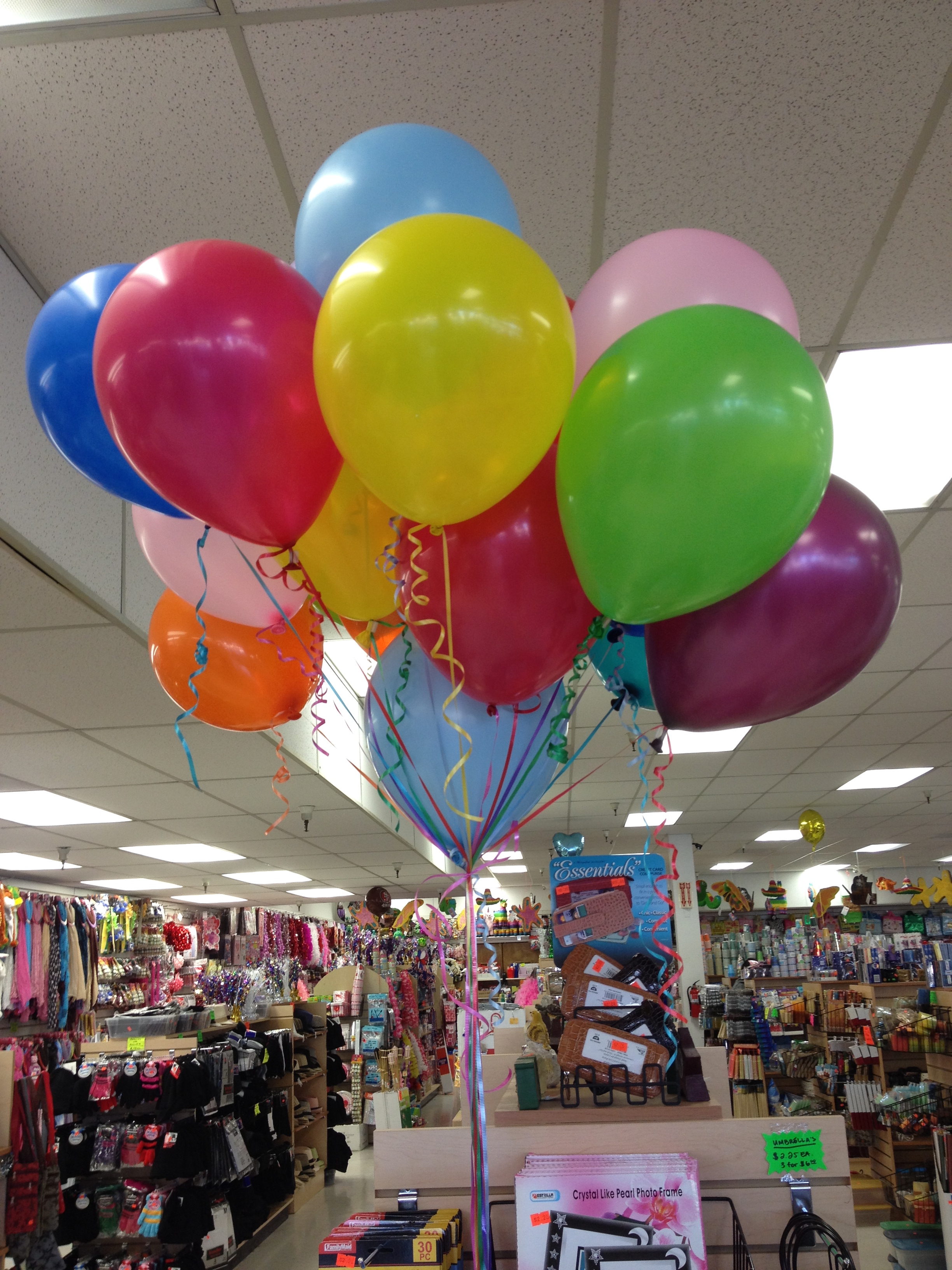 Free photo Five Assorted Balloons Air, Floating, Sky Free Download