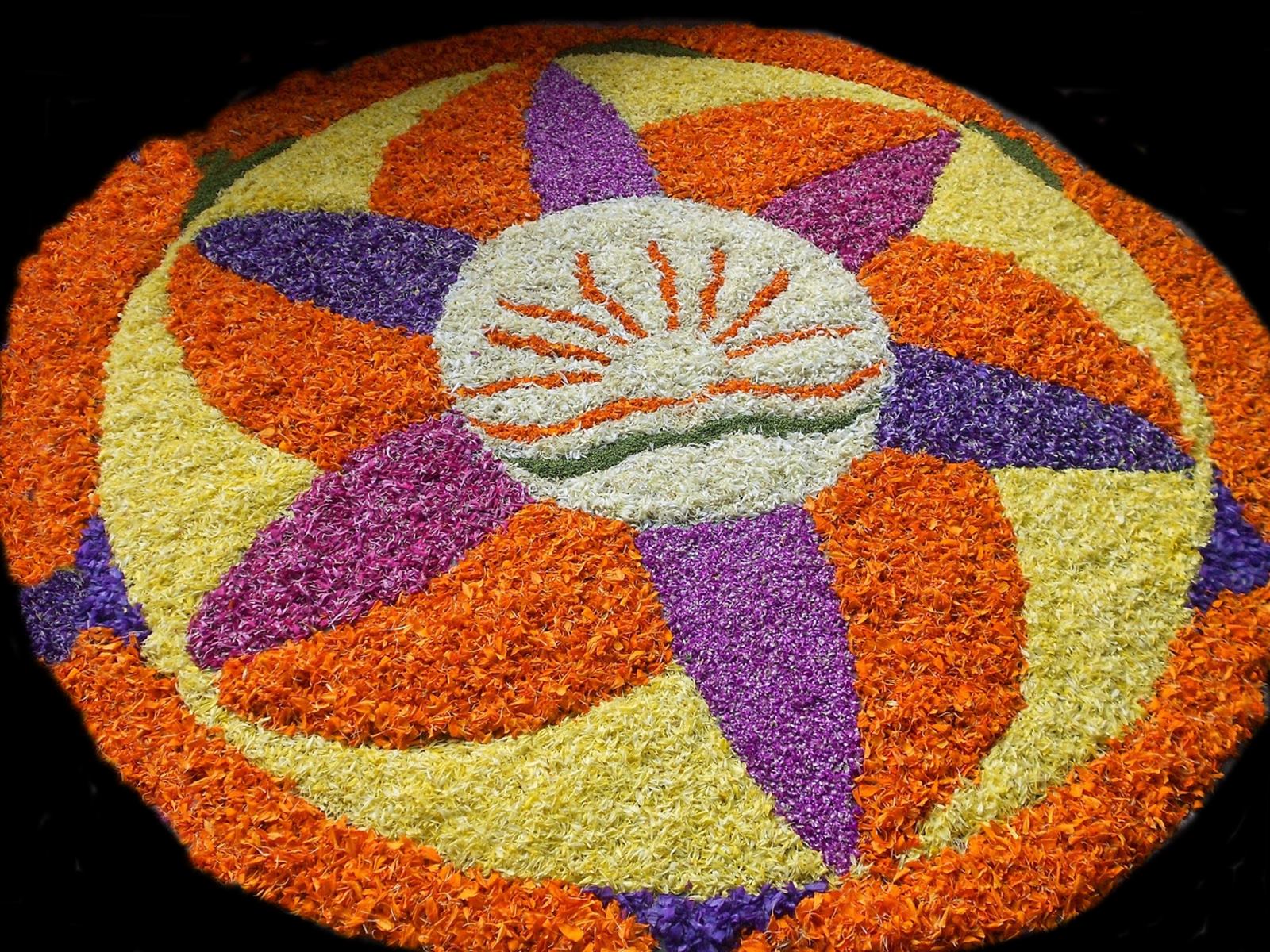 Onam Pictures Pookalam 5 Beautiful Onam Pookalam Photos Floral