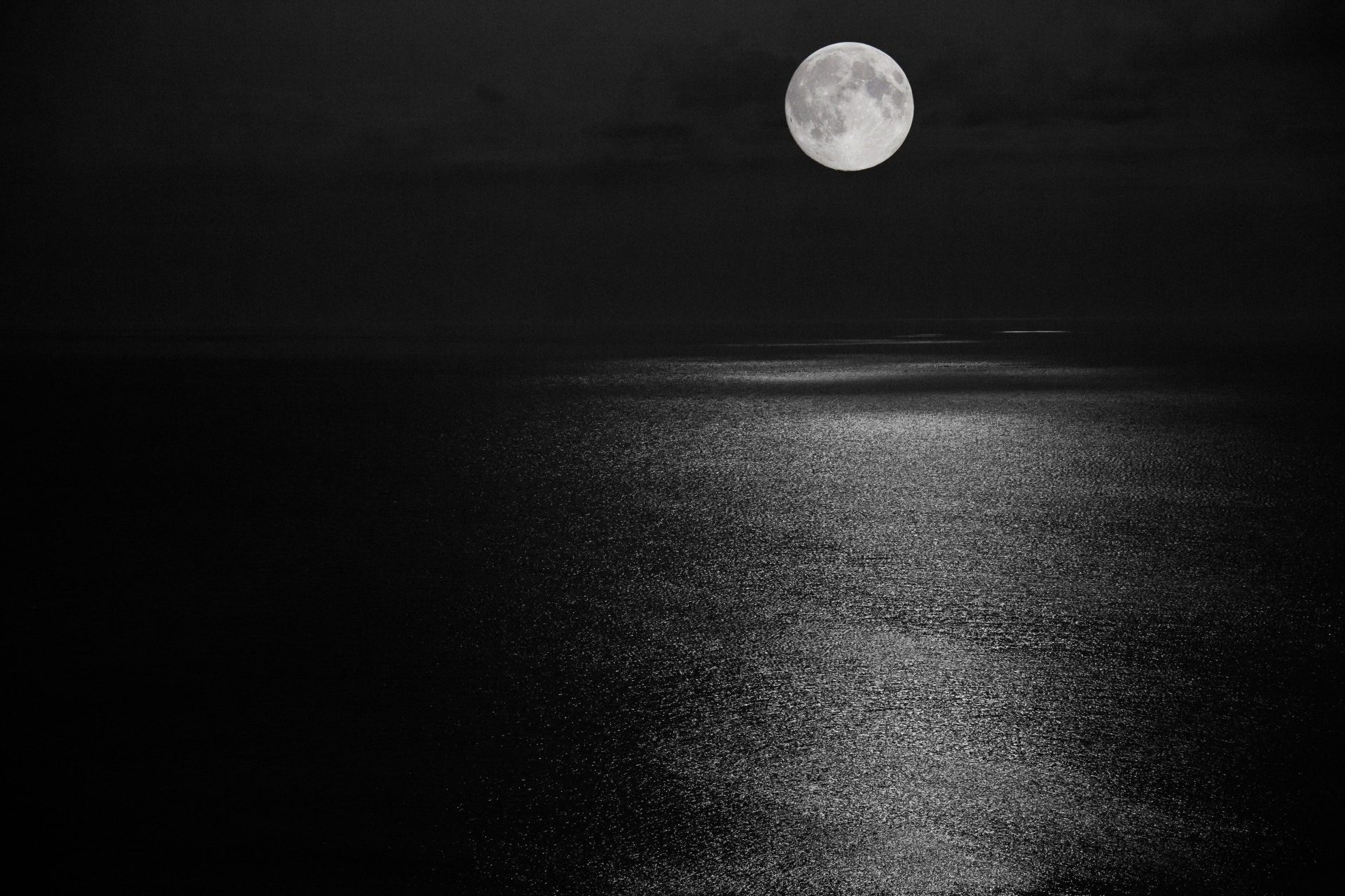 Free photo Moonlight Beach, Moon, Night Free Download Jooinn