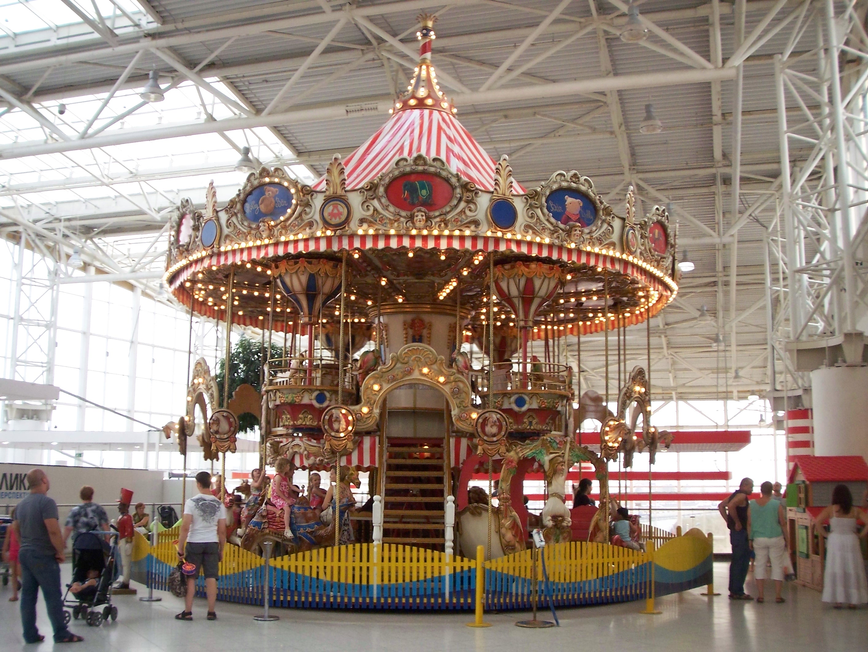 Free photo Old carousel Amusement, Outside, Paris Free Download
