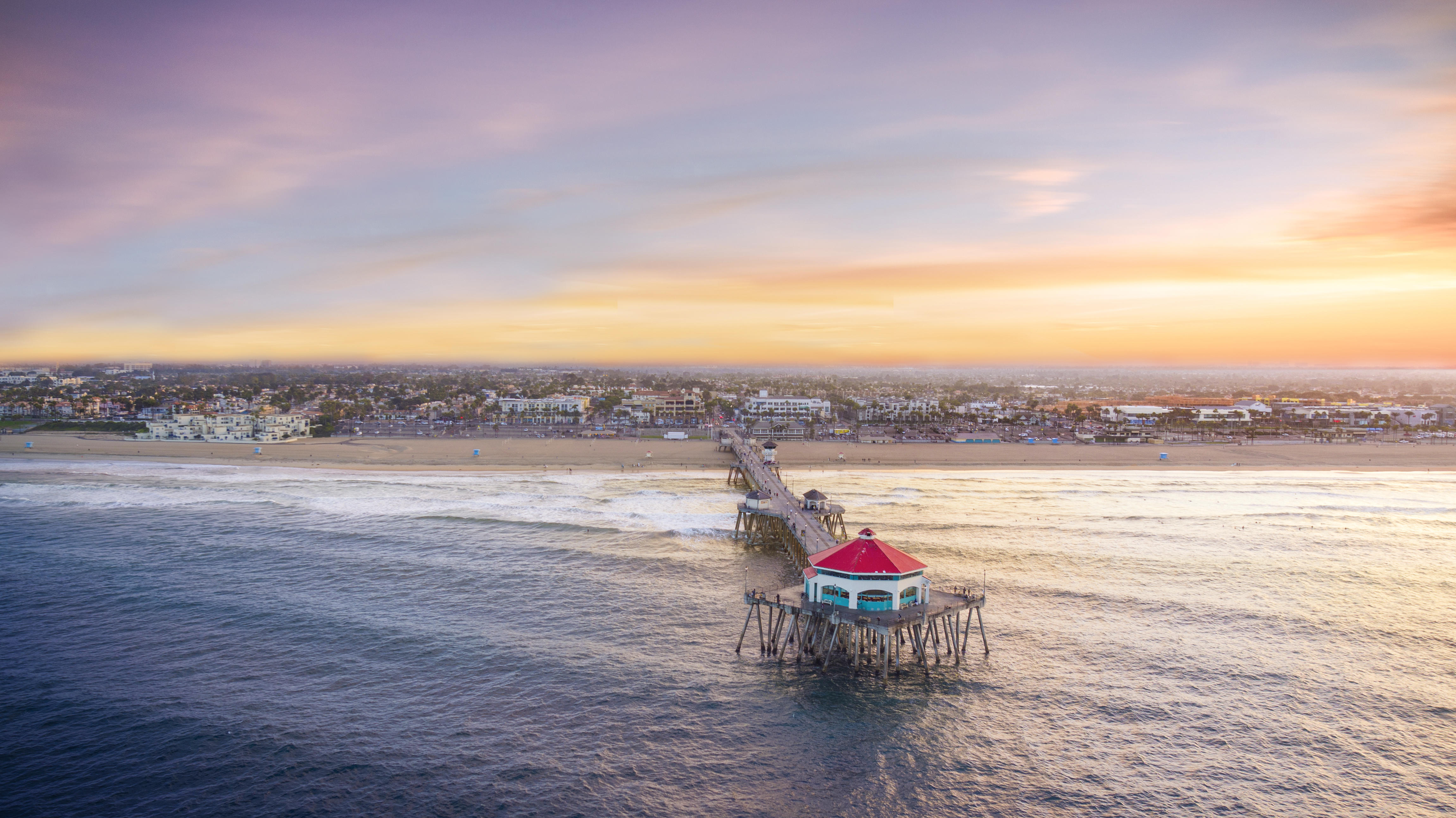 Free photo Huntington beach pier Beach, Columns, Huntington Free