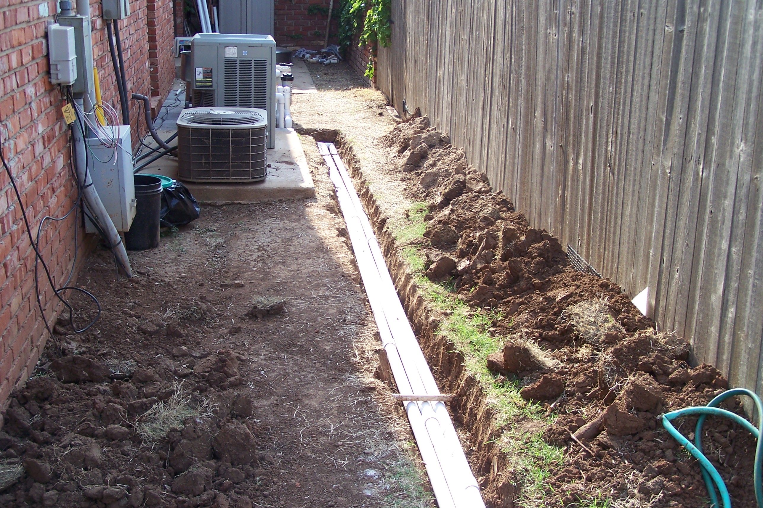 Free photo Pool plumbing project Dig, Dirt, Pipe Free Download