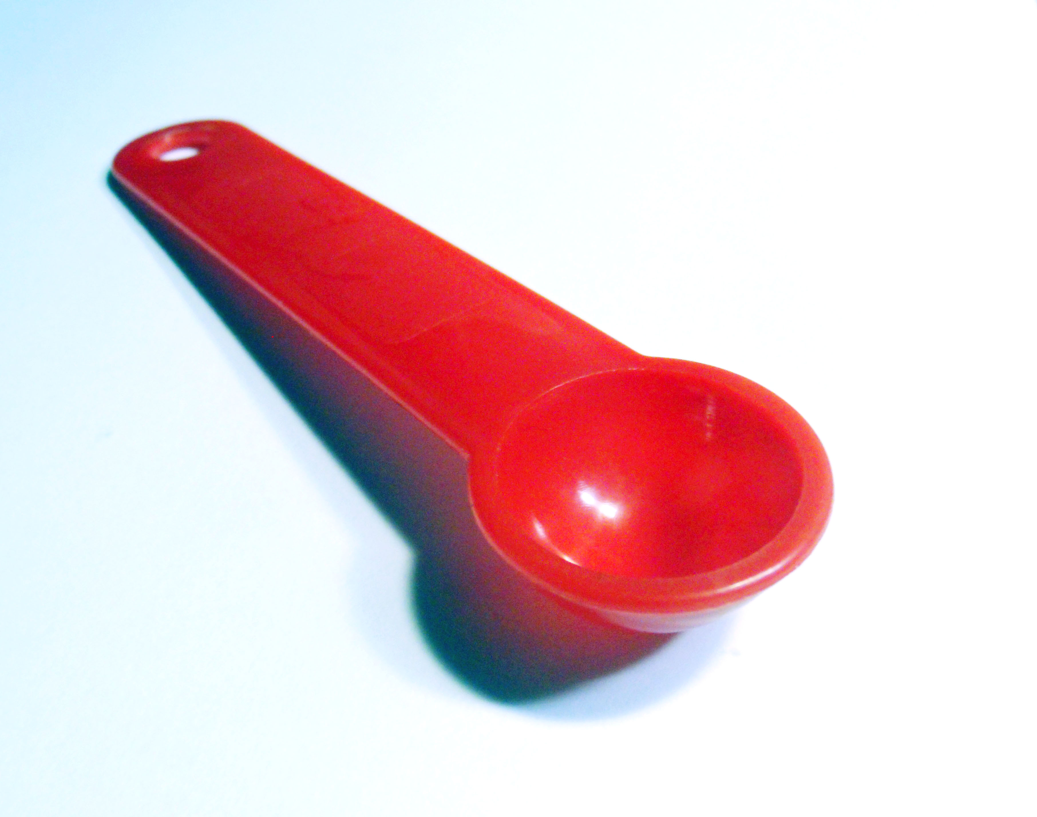 Free photo Red plastic teaspoon Plastic, Red, Spoon Free Download