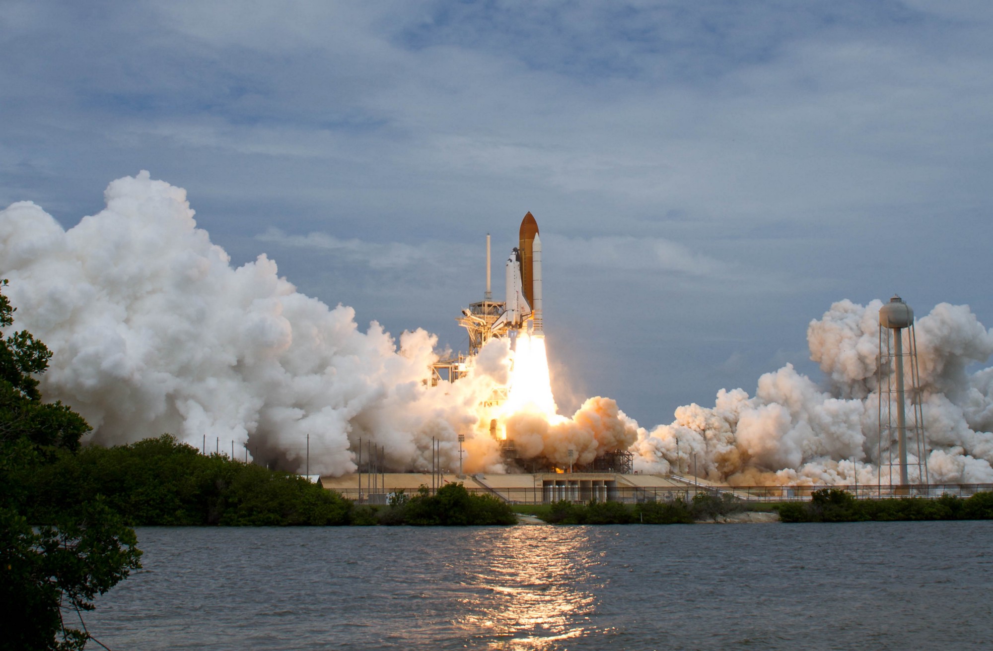 Free photo Space Shuttle Launch Launch, Liftoff, Mission Free