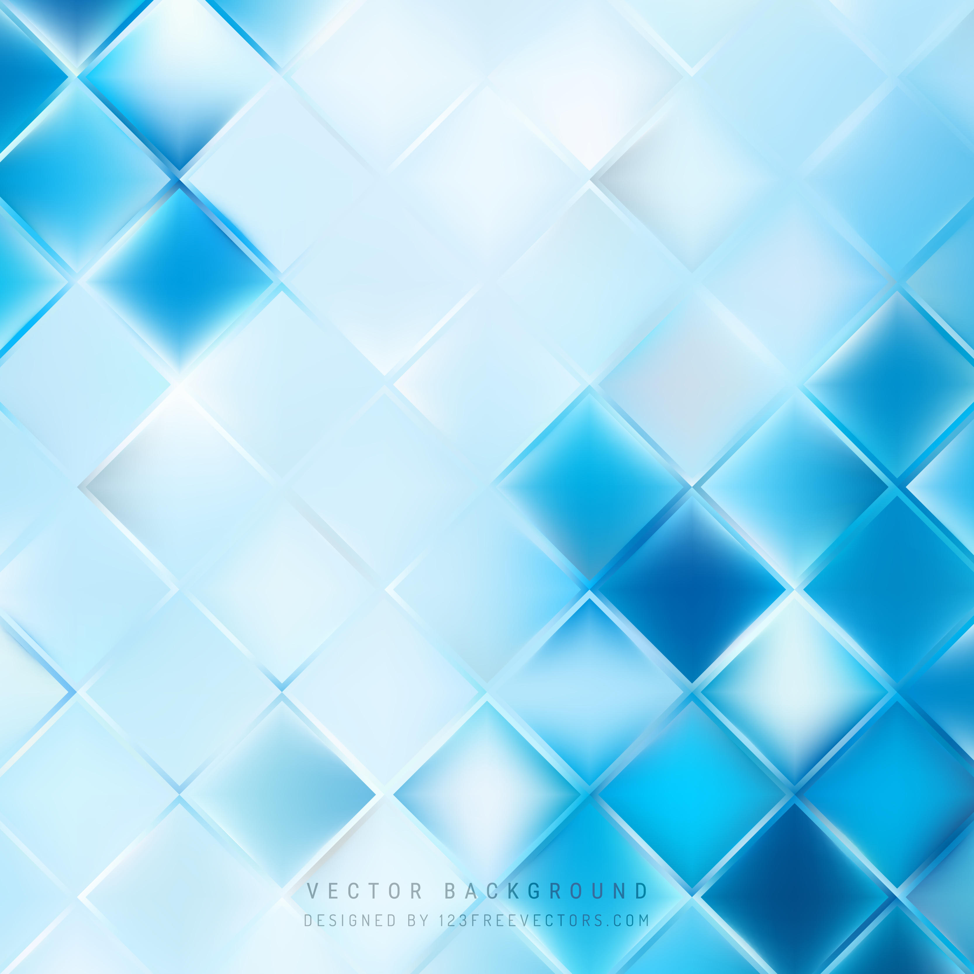 Free photo Square Abstract Background 3drender, Abstract, Blue