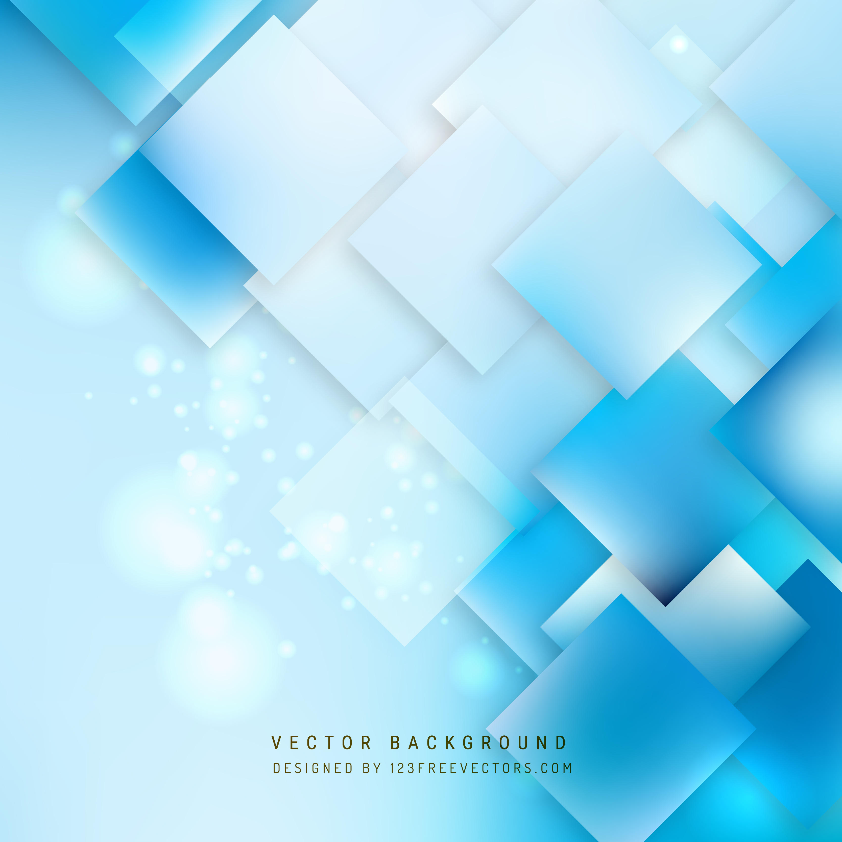 Free photo Square Abstract Background 3drender, Abstract, Blue