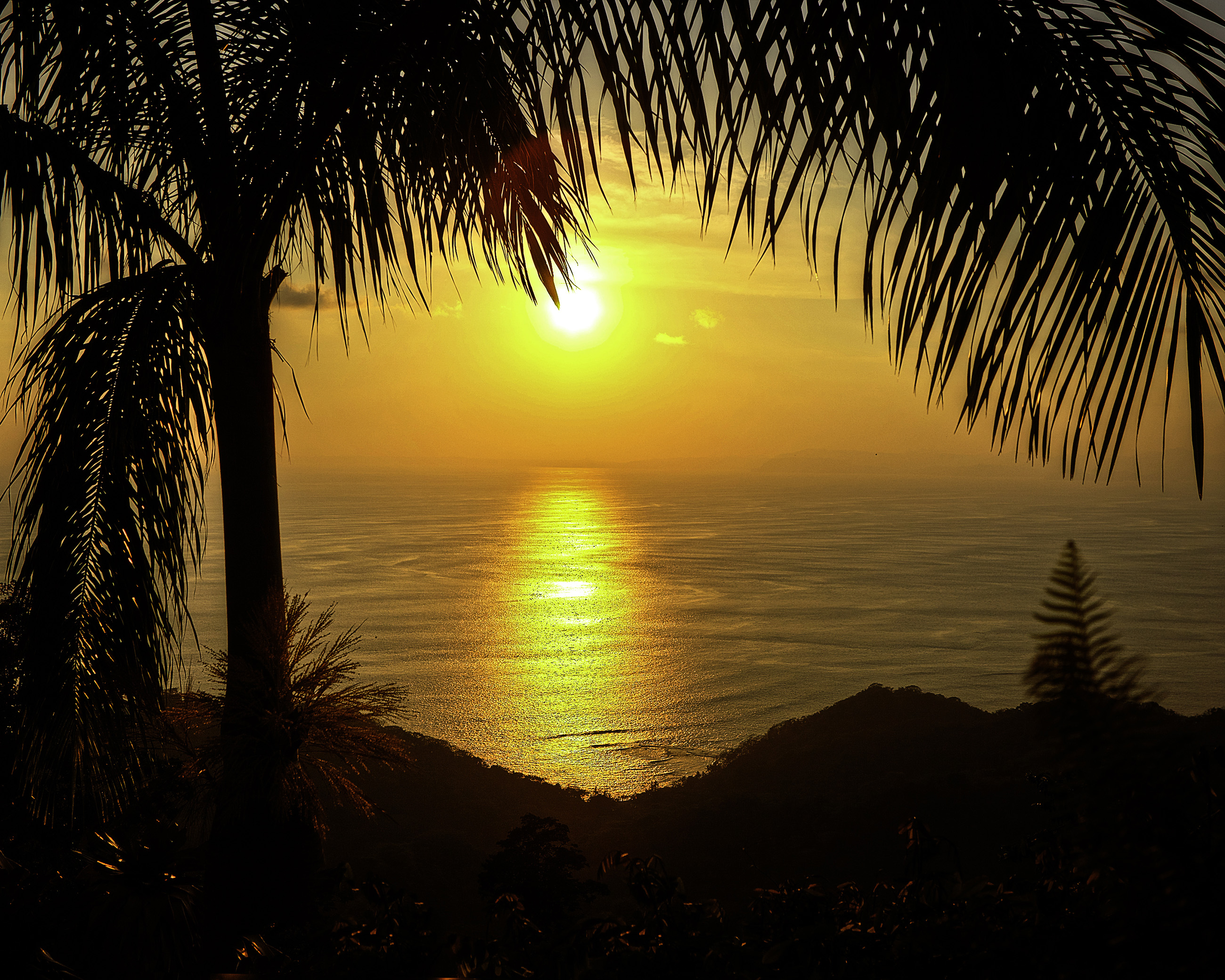 Free photo Tropical sunset Beach, Summer, Recreation Free Download