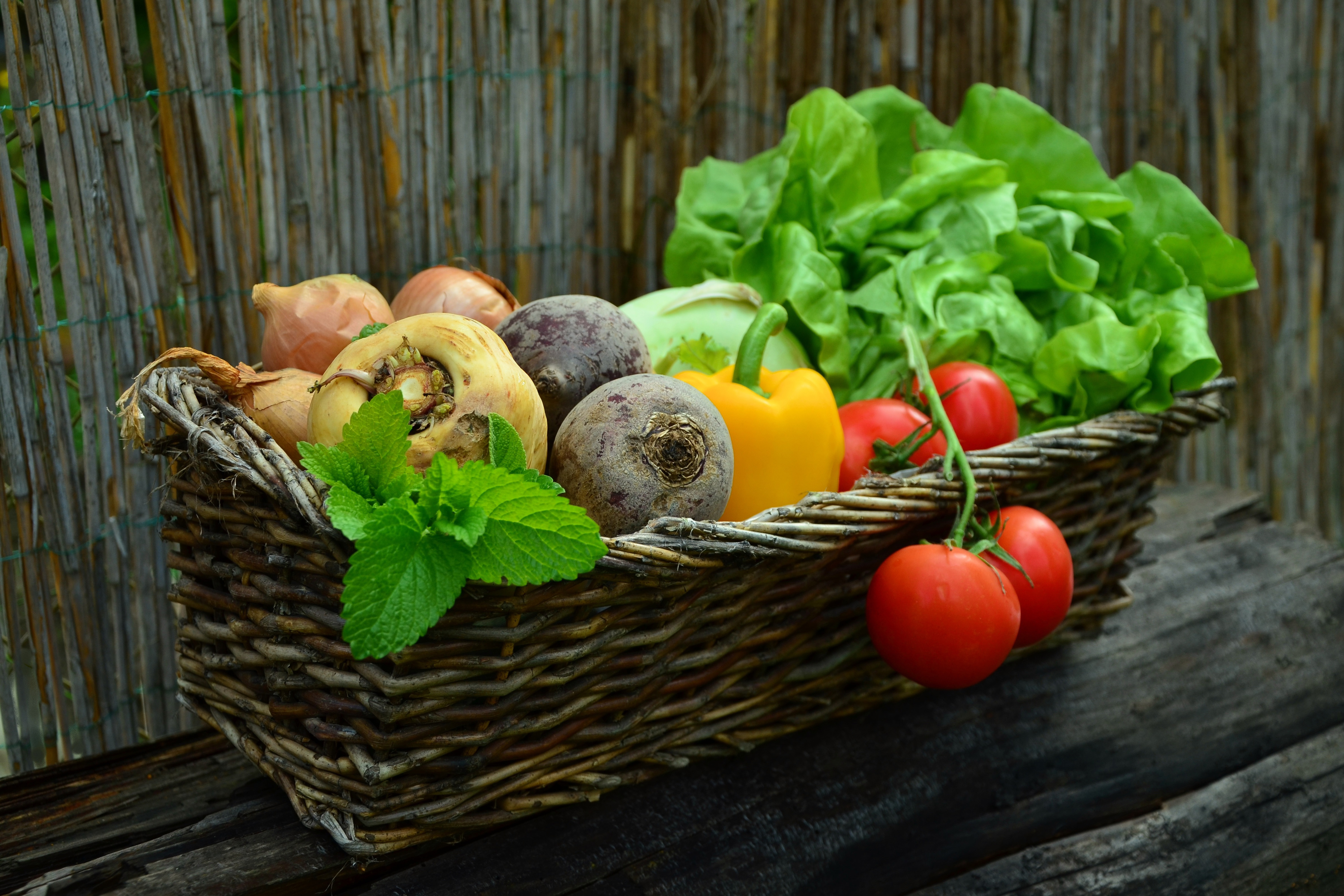 Free photo Vegetable Basket Agriculture, Basket, Eat Free Download