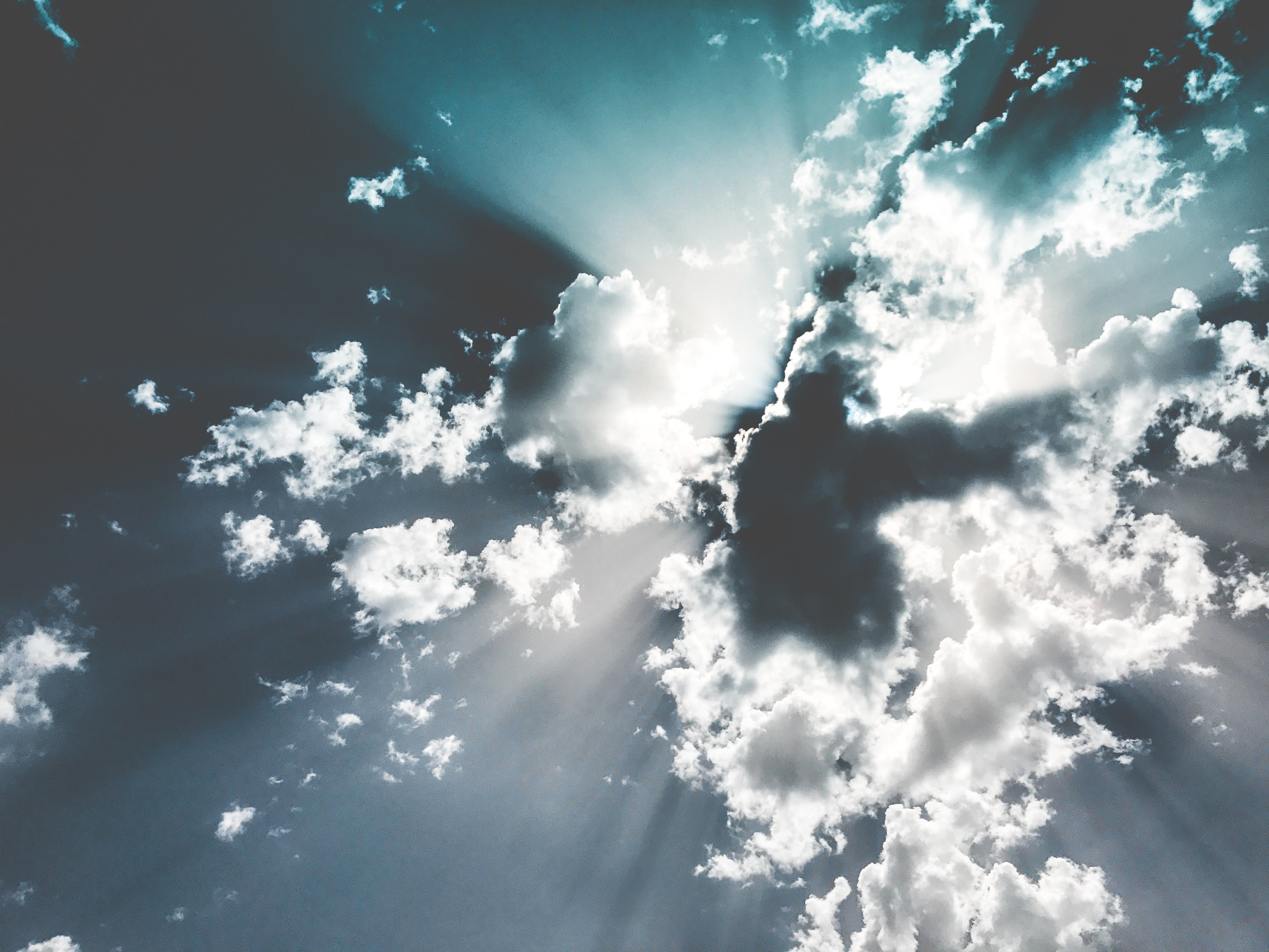 Free photo White sky Blue, Bright, Nature Free Download Jooinn