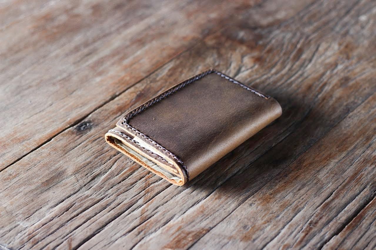 Mens Trifold Wallet [Handmade] [Personalized]