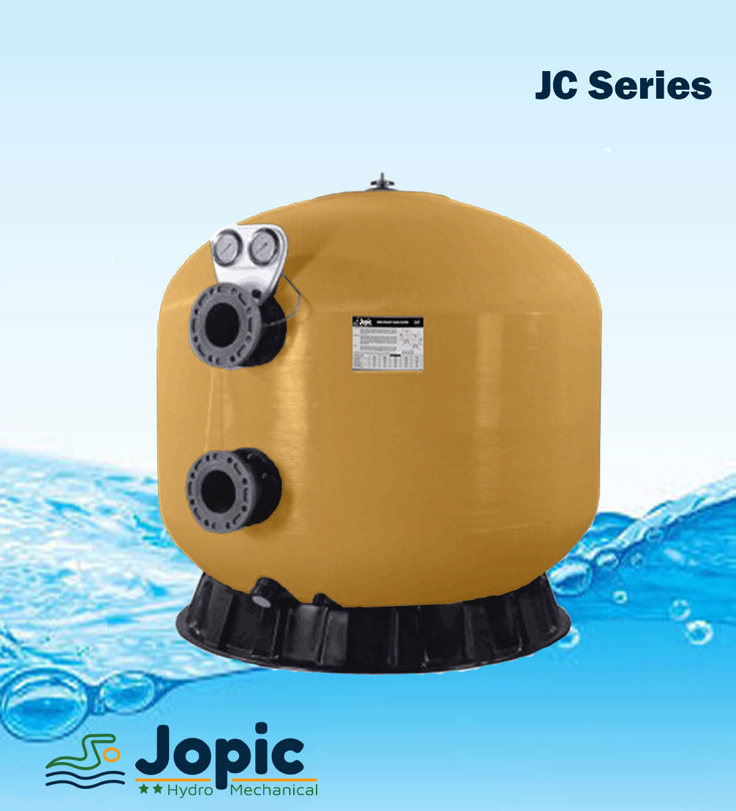 Commercial Sand Filters JC Series Jopic