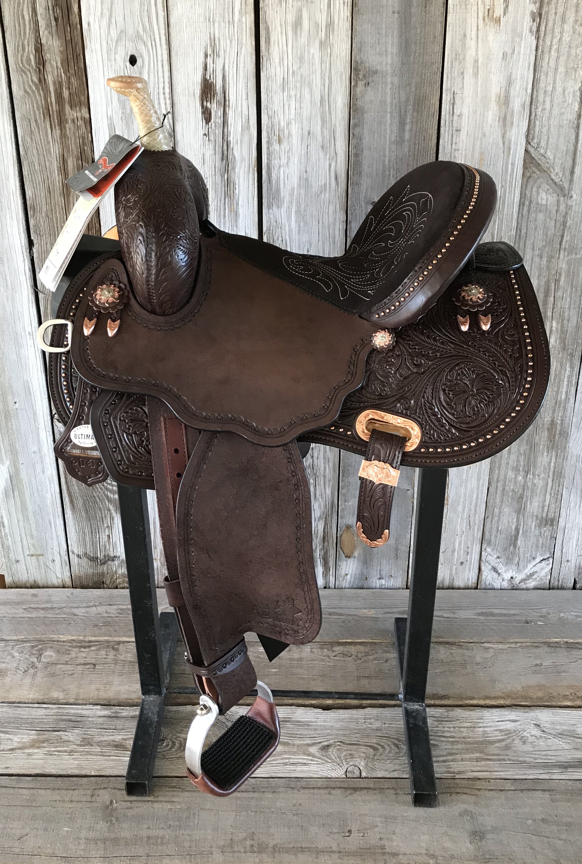 Circle Y 1179 Josey Ultimate Cash barrel saddle Jopps Tack