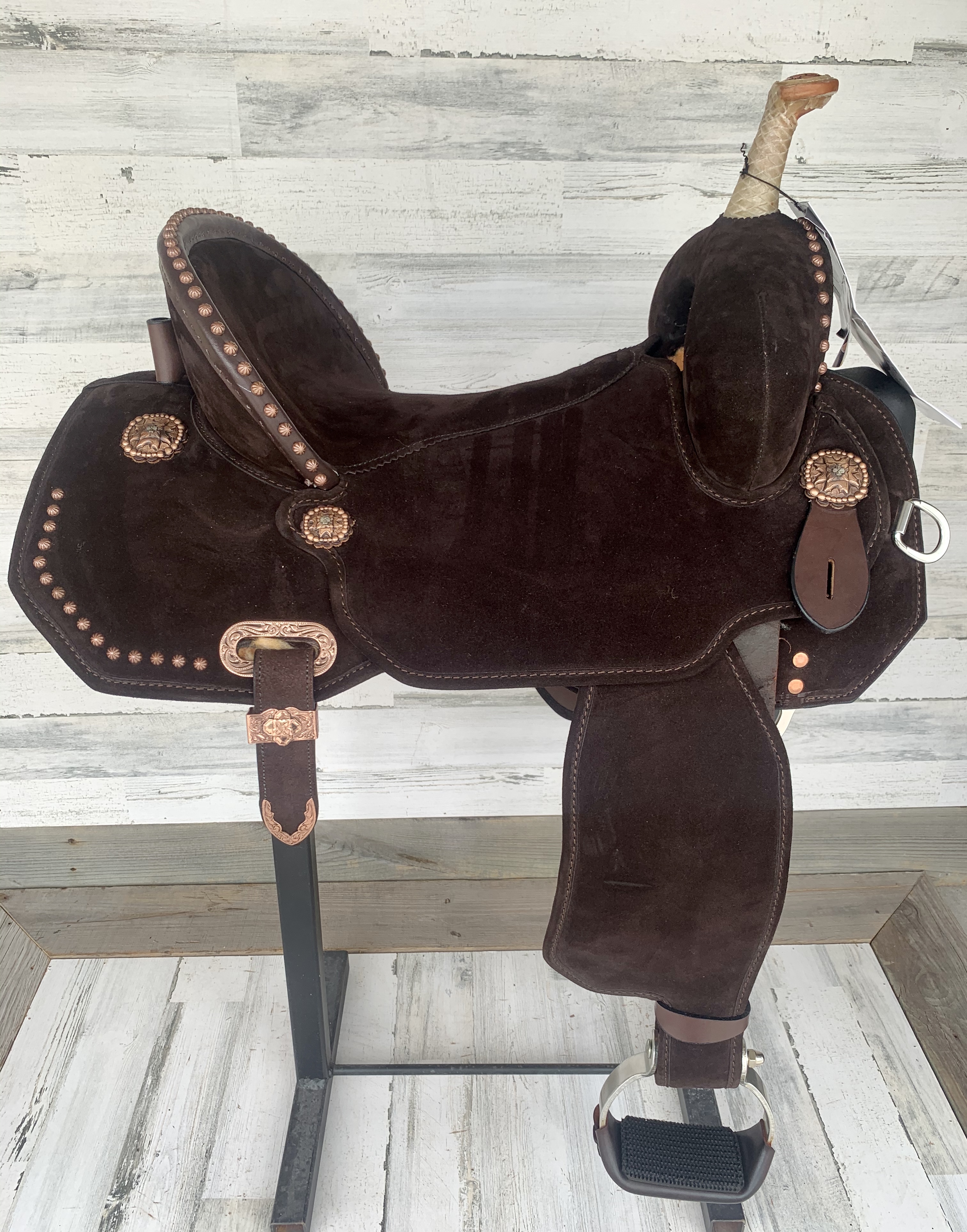 Circle Y Martha Josey Lightweight Lightspeed Barrel Saddle Jopps Tack