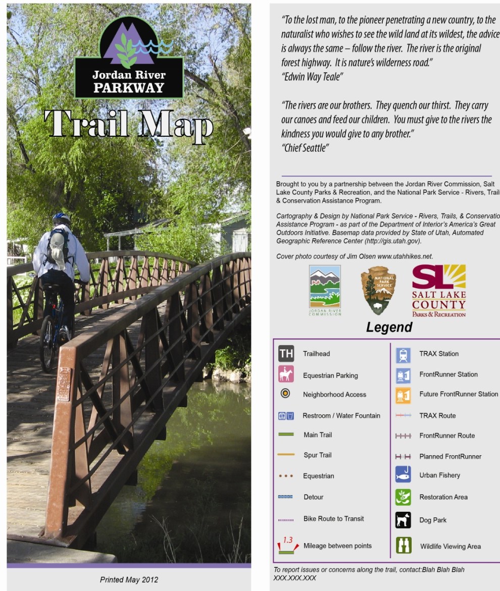 SaltCycle Jordan River Parkway Trail Map Released!
