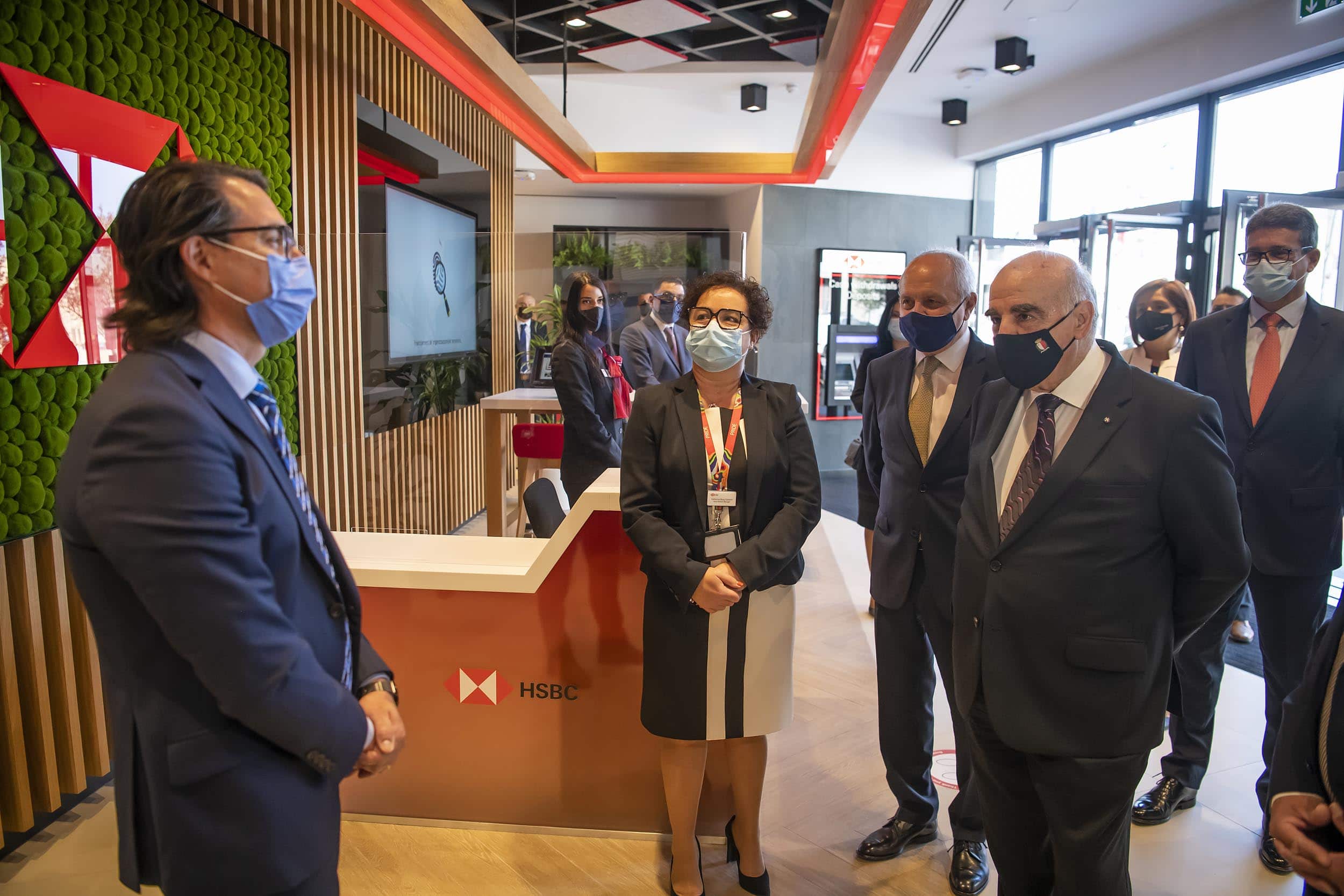 Josanne Cassar HSBC Malta opens 80 Mill Street, Qormi branch