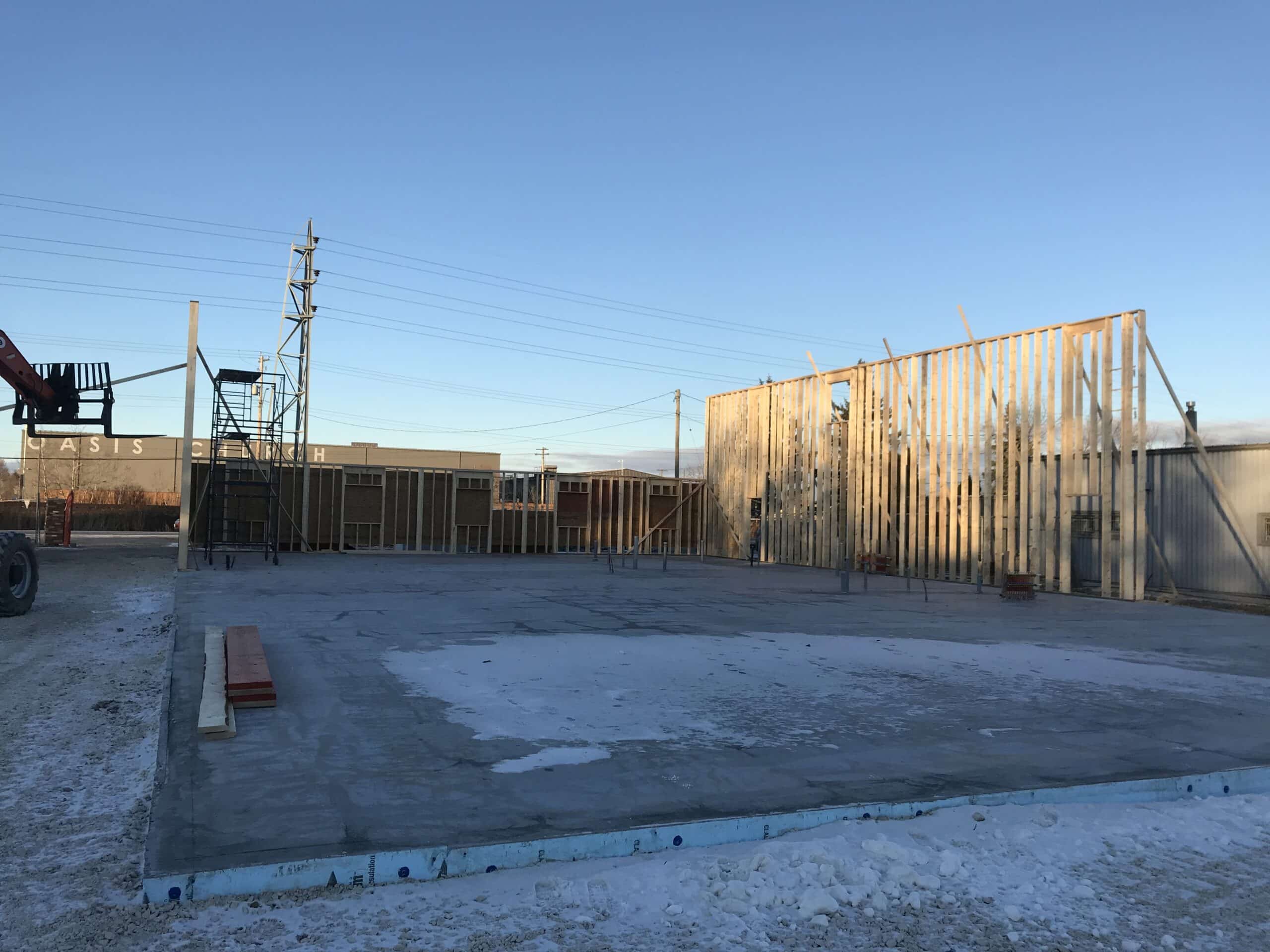 Framing 2 Osborne Construction Deck Builder & Renovations