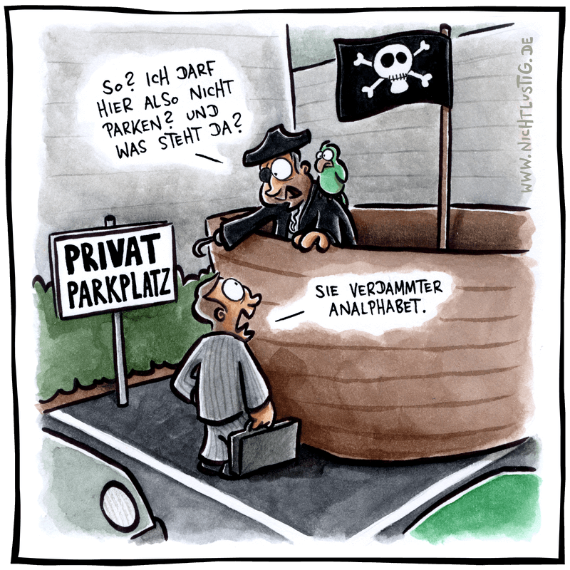 NICHTLUSTIGCartoon PRIVAT