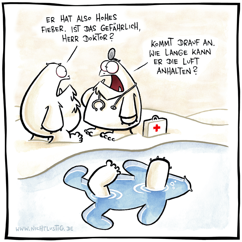 NICHTLUSTIGCartoon FIEBER