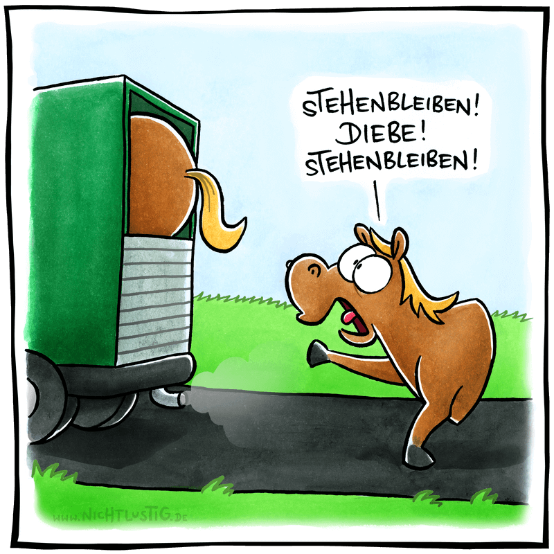 NICHTLUSTIGCartoon DIEBE