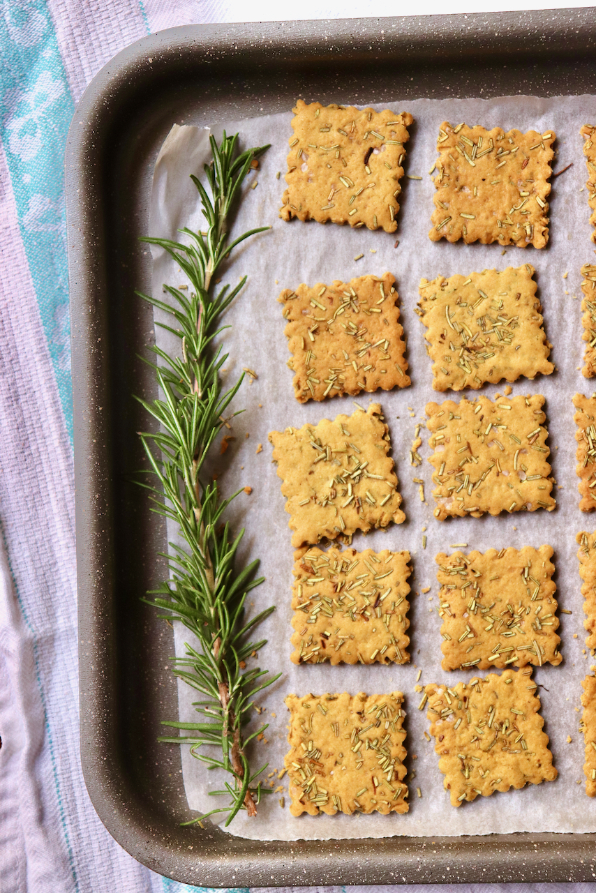 Rosemary & Sea Salt Crackers 200g Jo's Delights