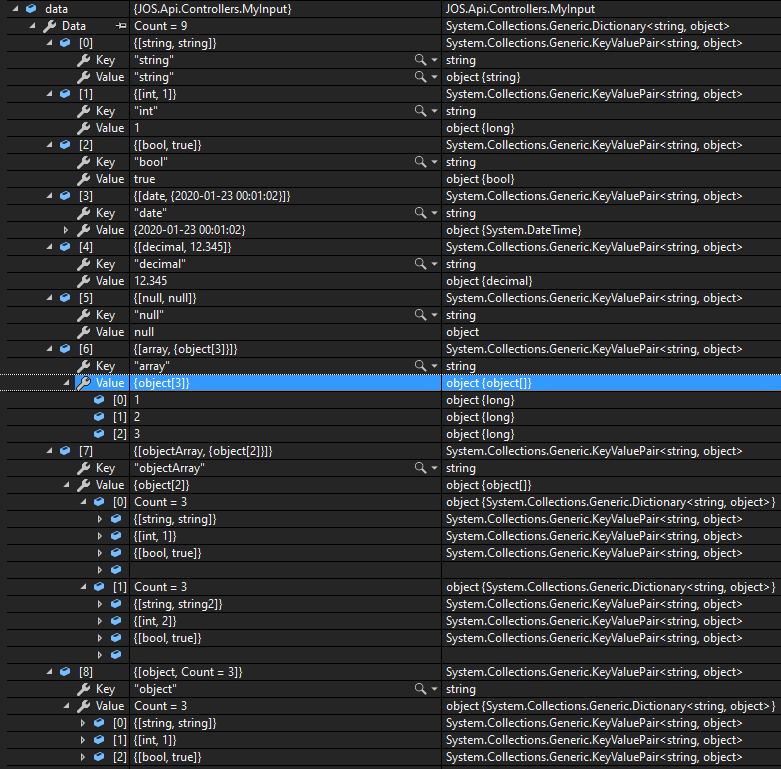 Custom Dictionary JsonConverter using System.Text.Json