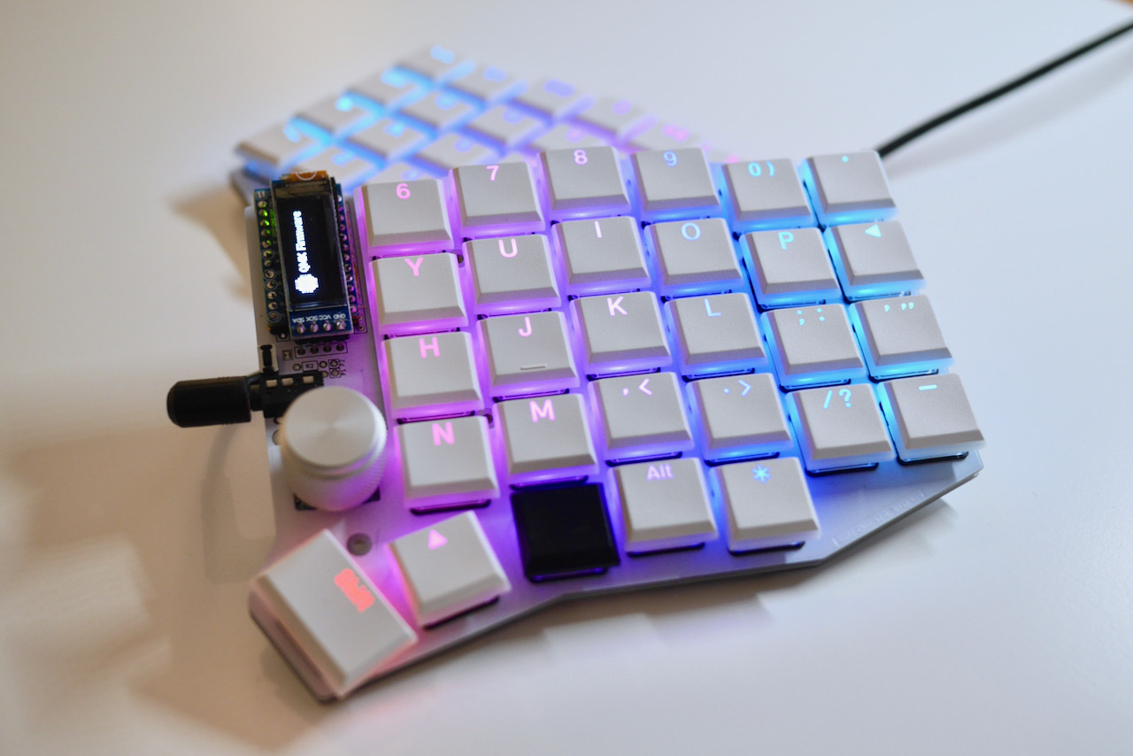 Sofle Keyboard build guide (Choc) SofleKeyboard