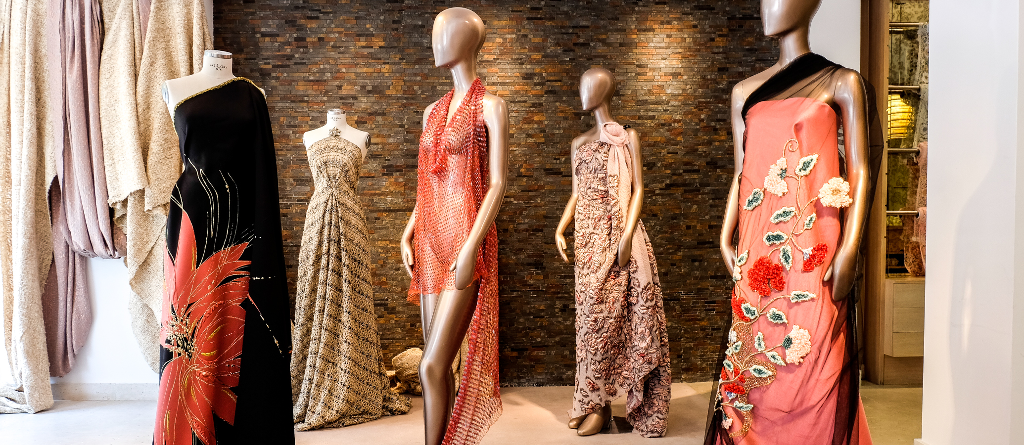 Jose Maria Ruiz Spain silk and haute couture fabrics, fabrics for