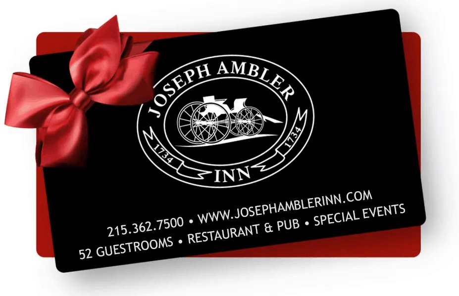 Joseph Ambler Inn Hotel, Restaurant & Wedding Venue