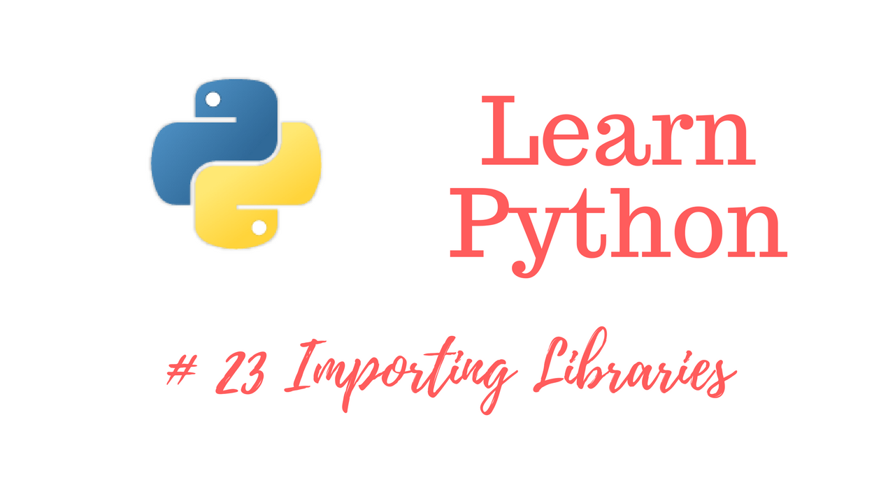 Learn Python Episode 23 Importing Libraries into a Script JTDigital Learn Python Episode 23 Importing Libraries into a Script JTDigital