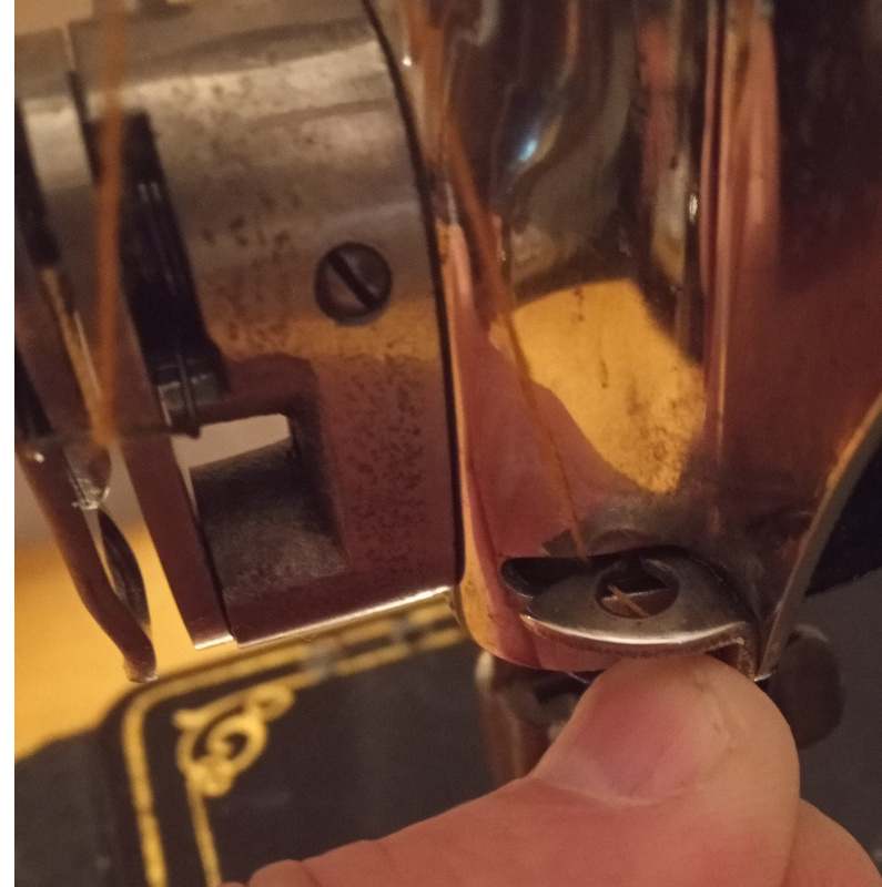 The Adler class 8 sewing machine Threading the machine JRE’s Project Blog