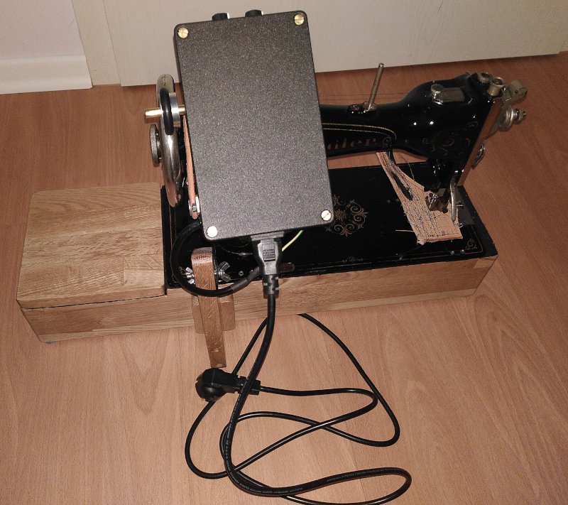 A sewing machine motor speed control Nearly there JRE’s Project Blog