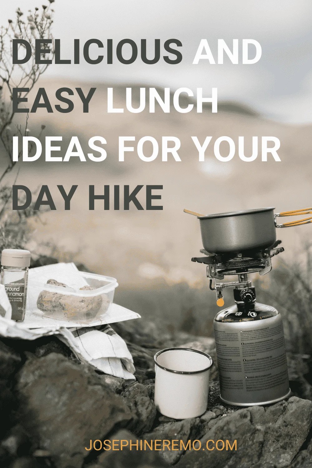 DAY HIKE LUNCH IDEAS I 7 Easy Recipes Josephine Remo