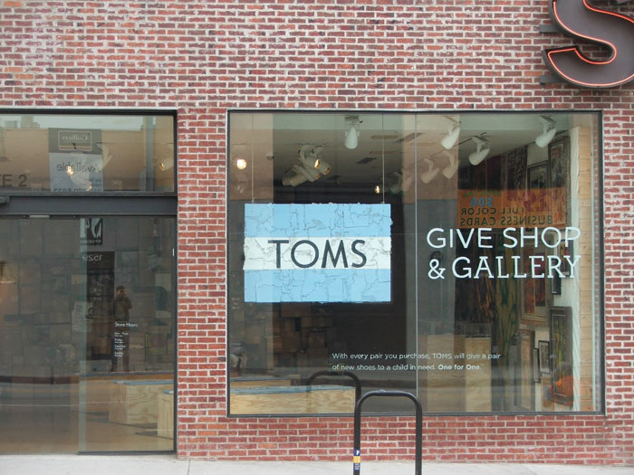 Joseph Prichard TOMS Shoes Pop Up Store » Joseph Prichard