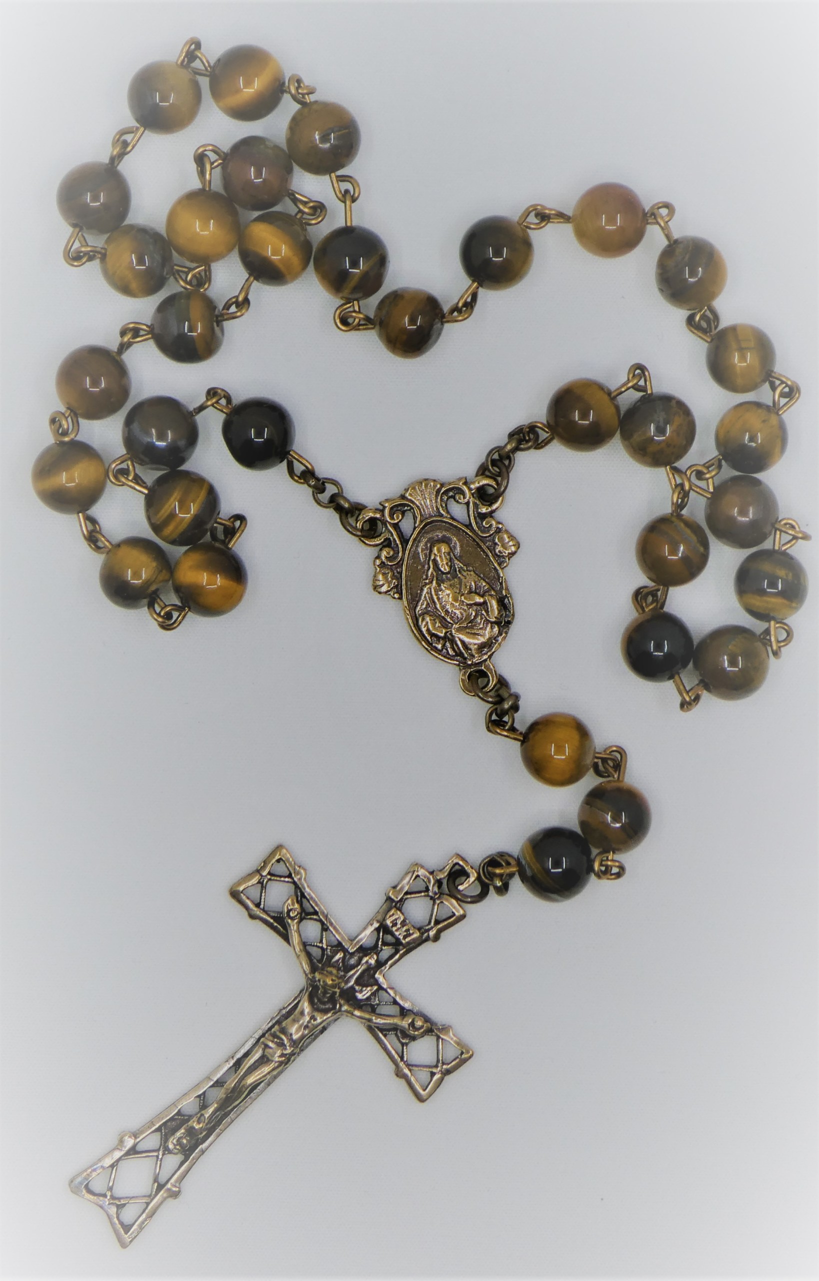 Tiger’s Eye Jesus Prayer Beads Joseph Sciambra