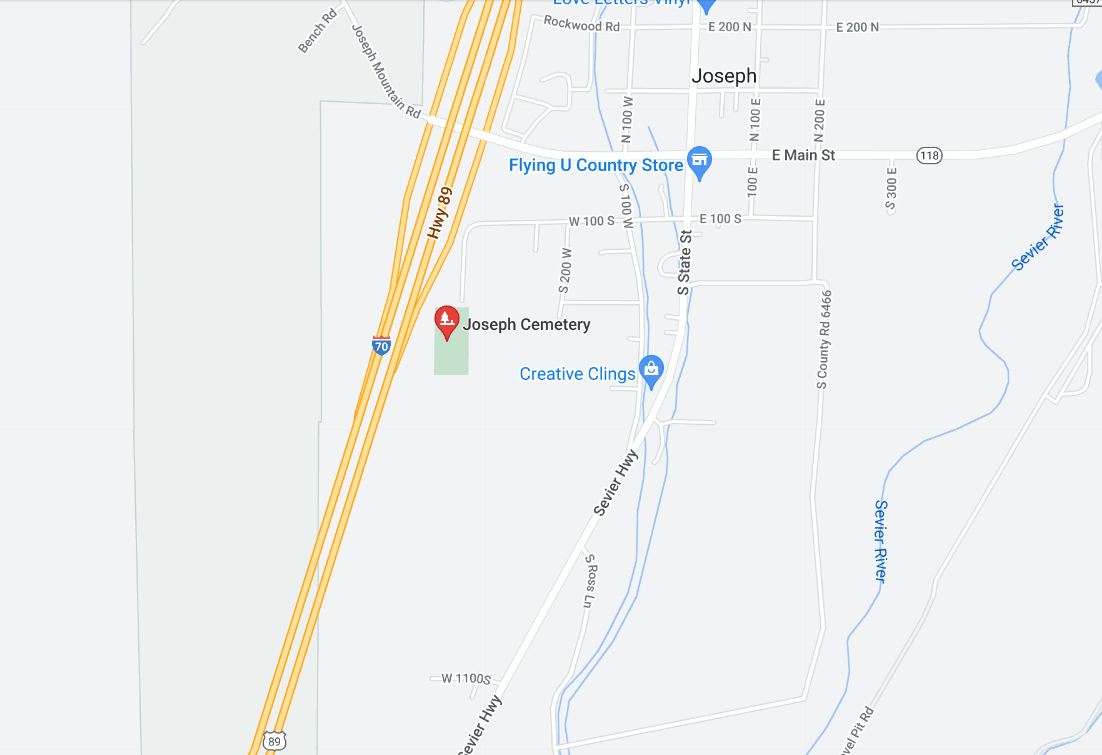 Cemetery Joseph Town