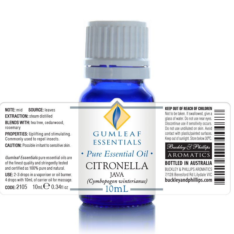 Citronella Java Essential Oil Essential oils for you and your family