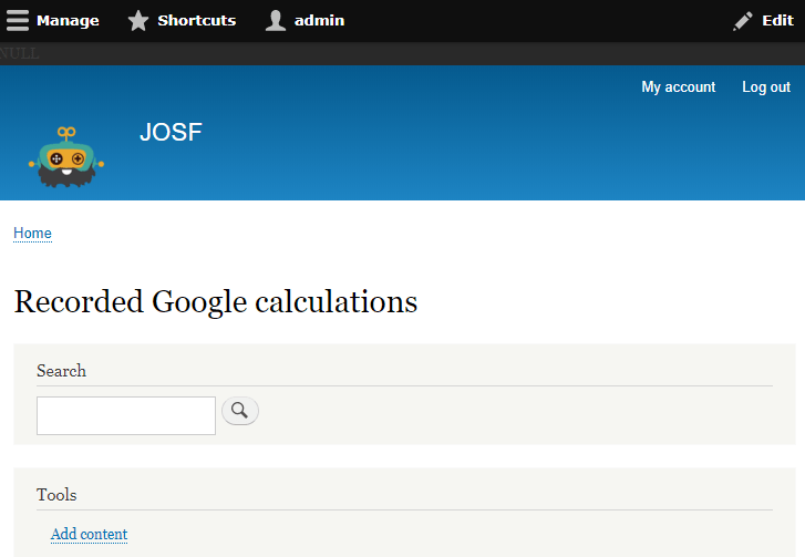 Importing from Selenium IDE JOSF docs