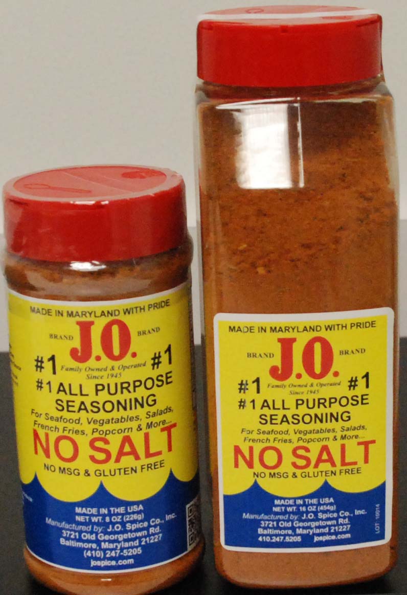Salt Restricted Diet? No Salt Diet? We have the spice for that! J.O