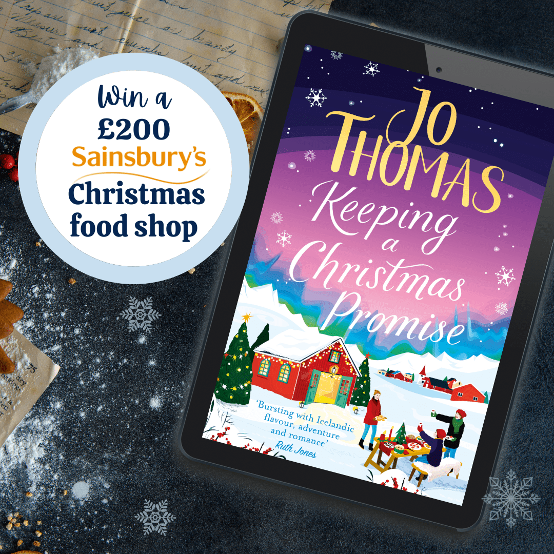 Win a £200 Christmas food shop at Sainsbury's Jo Thomas