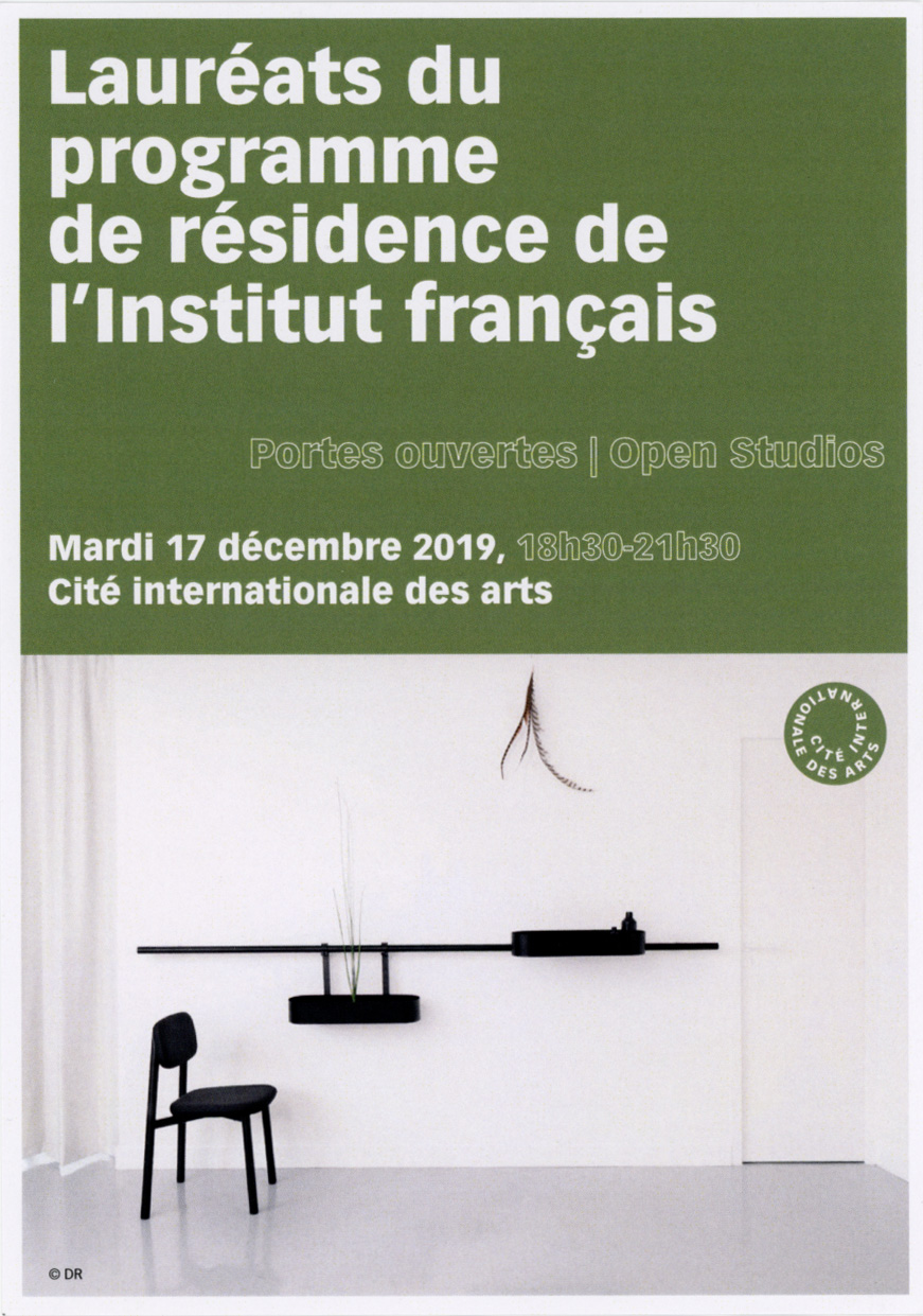 Artist Residency Cite International des Arts, Paris Joubeen Mireskandari