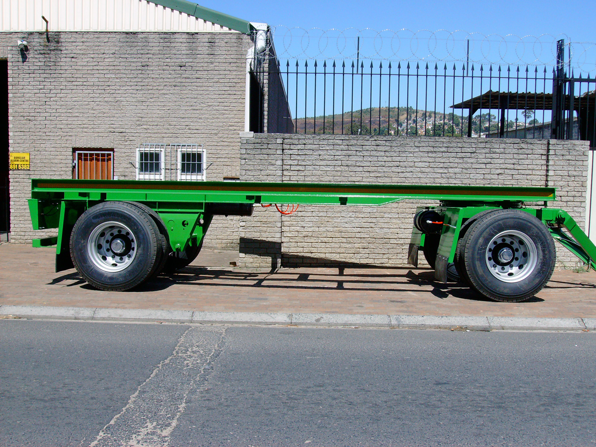 Container Drawbar Trailer Joubert Implemente