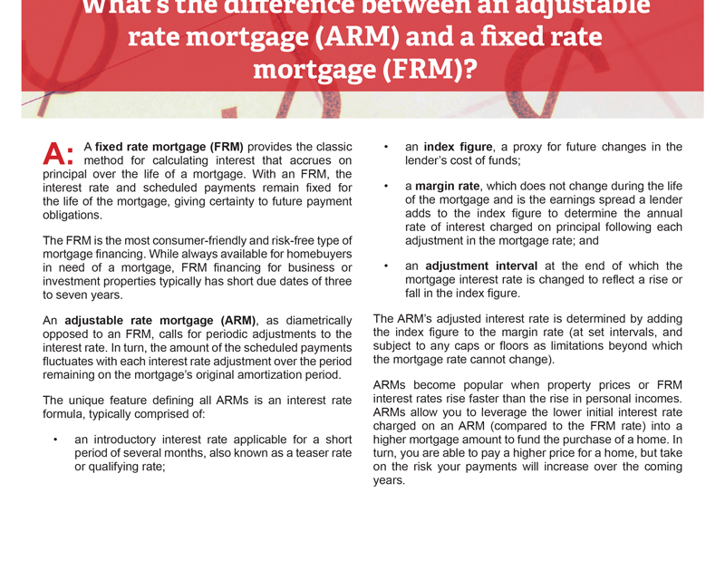33+ adjustable rate mortgage example CarinaDouglas